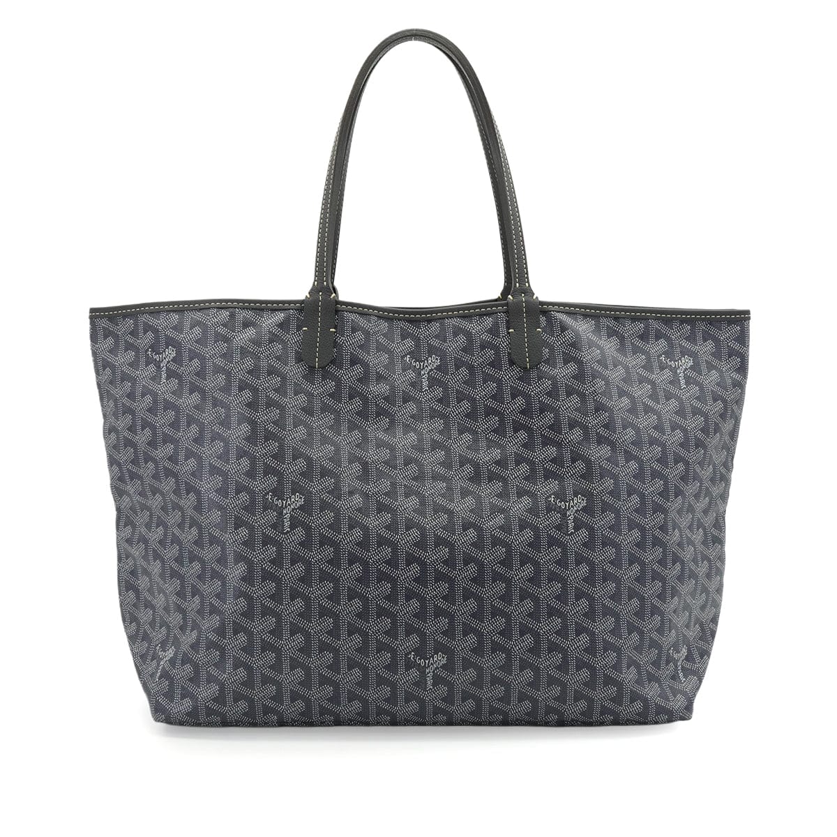 Luxury Promise Japan GOYARD SAINT LOUIS PM TOTE BAG GRAY GOYARDINE CANVAS 90344104