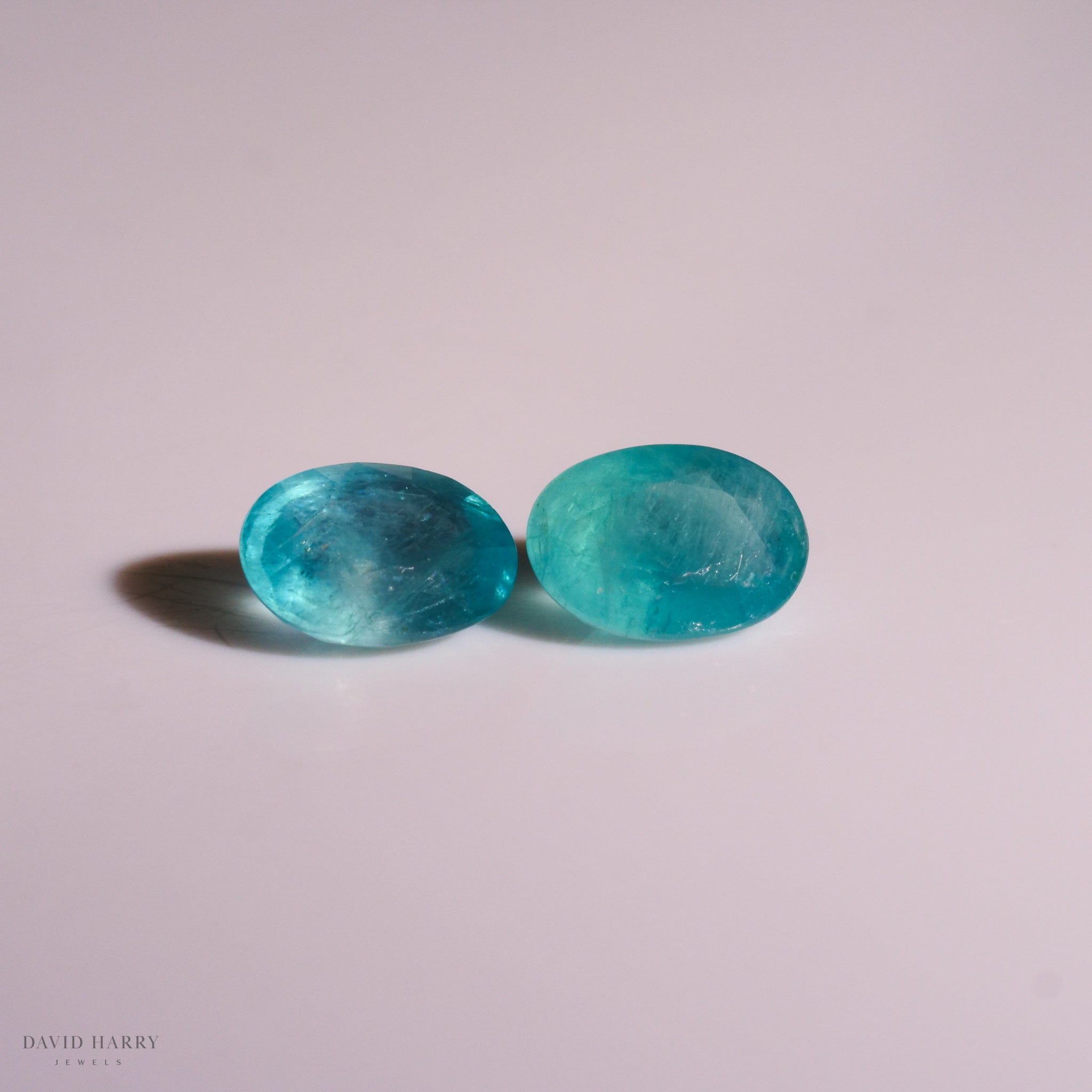 2.05ct Tranomaro Grandidierite Pair