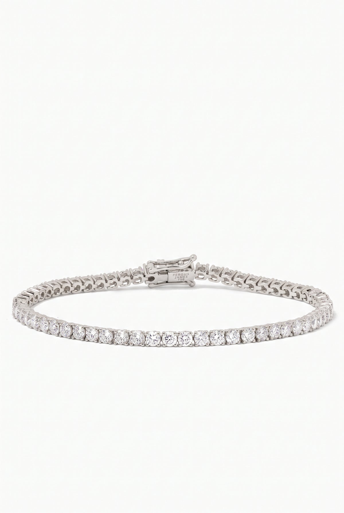 Silver Tennis Bracelet SETTING ONLY SABSET095