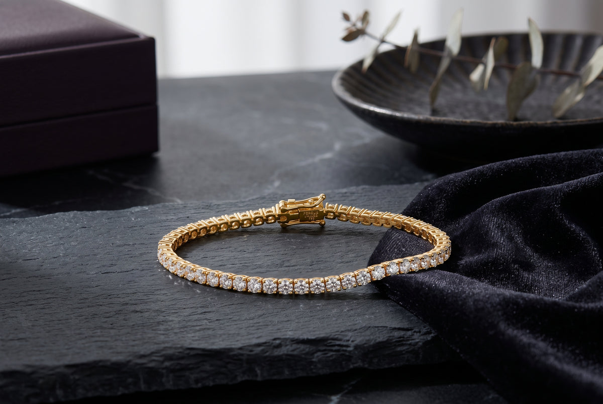 18K Tennis Bracelet SETTING ONLY SABSET096