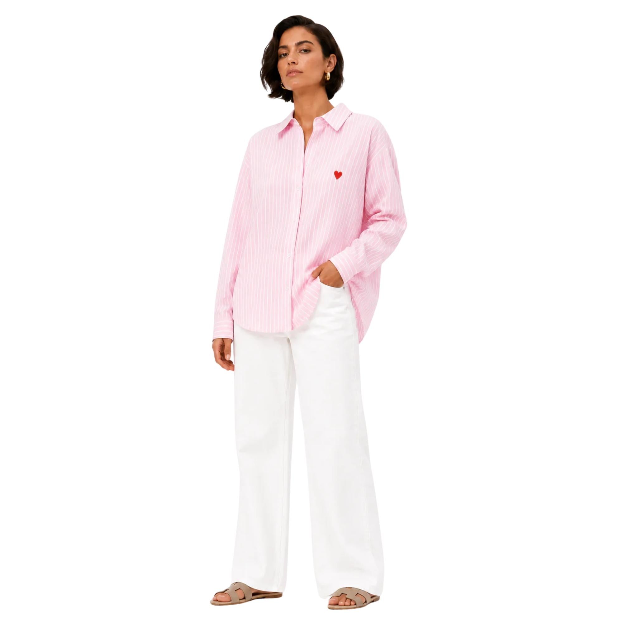 HEARTLINE CLASSIC SHIRT (فستان)"CANDY"
