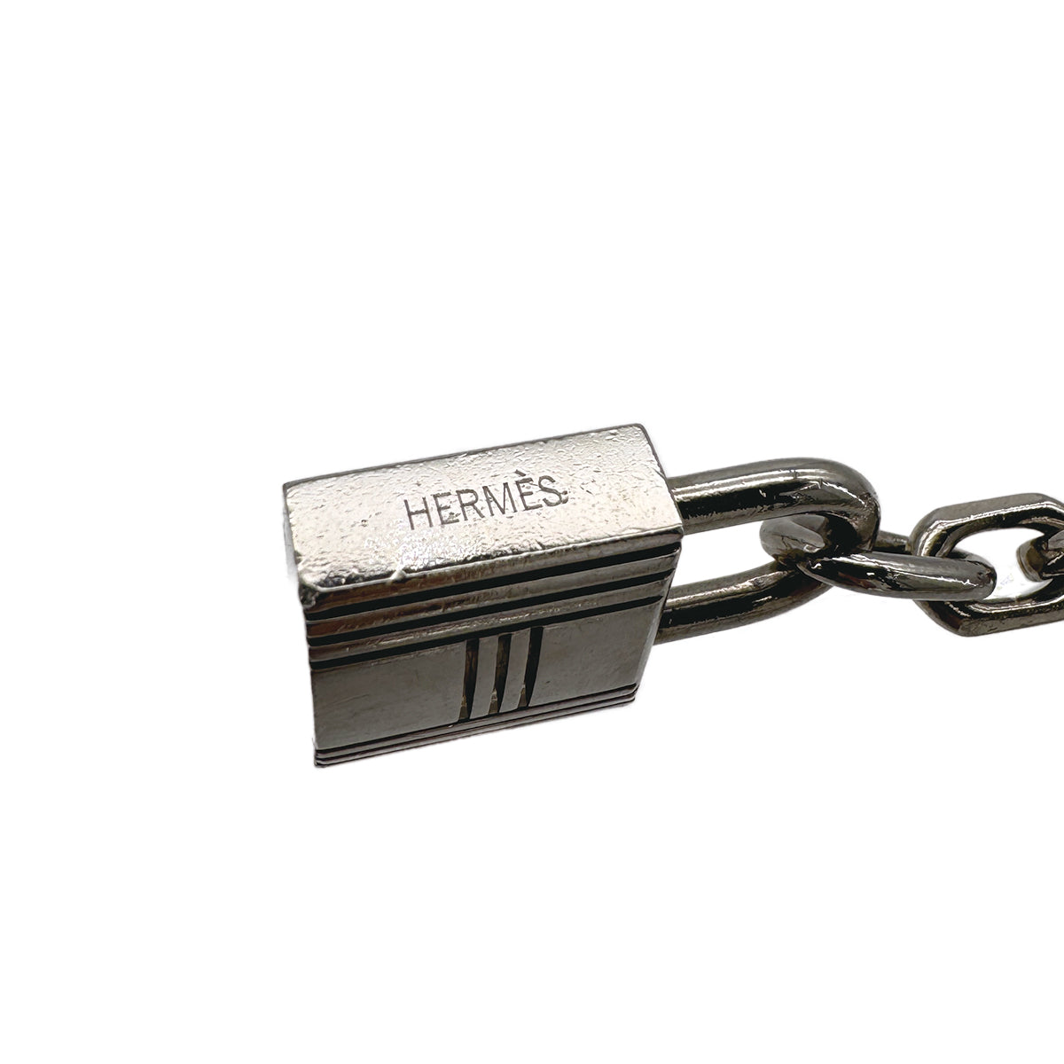 HERMES BAG CHARM AMULET 4 SILVER ACCESSORY PALLADIUM HARDWARE 90313418