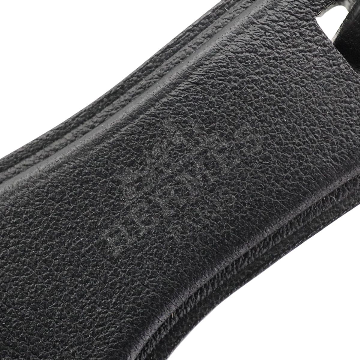 HERMES BAG CHARM ORAN NANO BLACK VEAU BUTLER VEAU EPSOM VACHE HUNTER 90326756