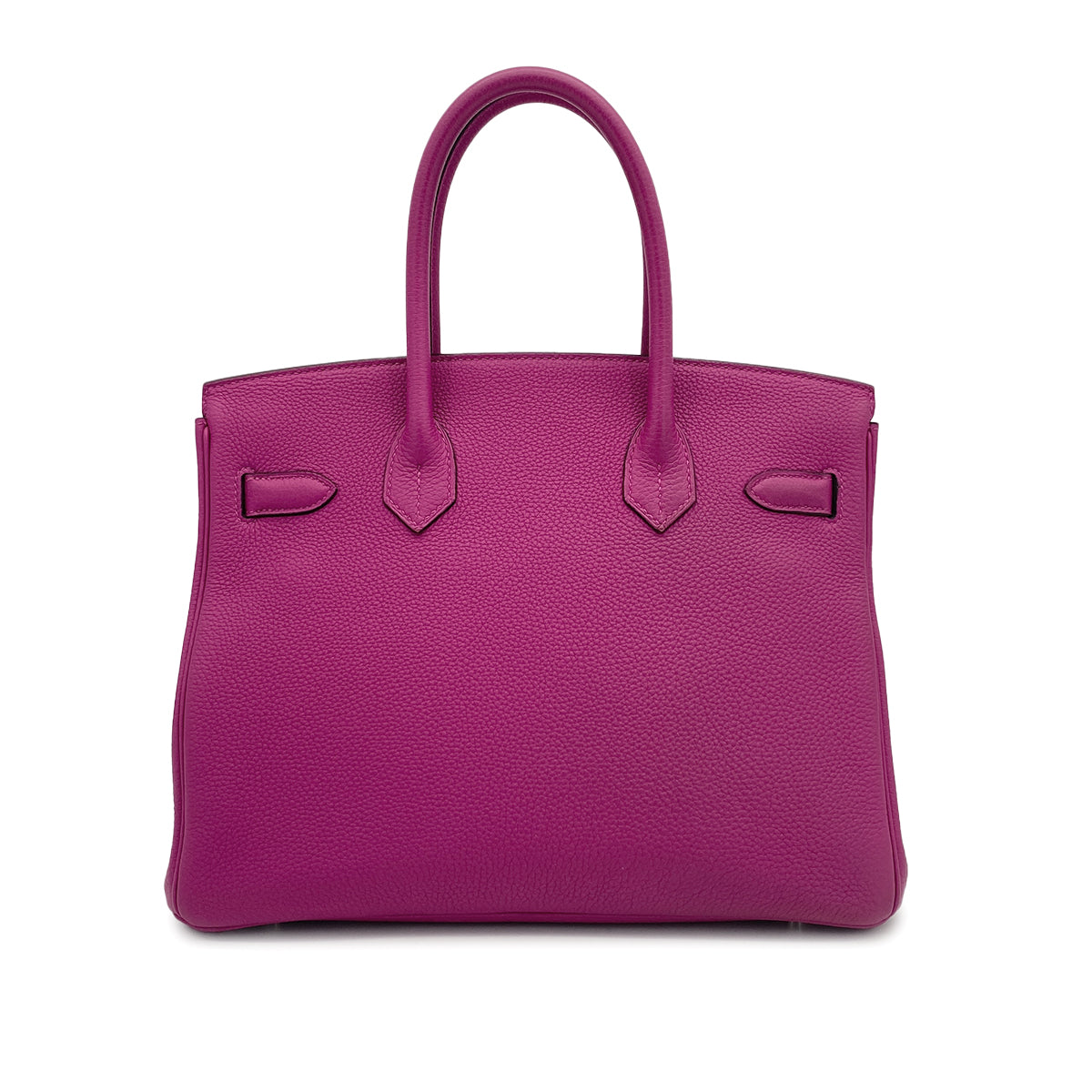 HERMES BIRKIN 30 ROSE PURPLE TOGO HAND BAG 2017 A STAMP PALLADIUM HARDWARE 90325630