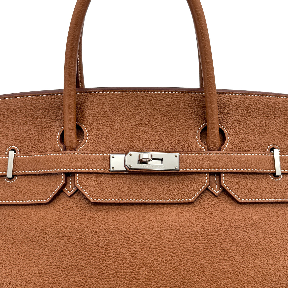 HERMES BIRKIN 40 GOLD TOGO HAND BAG 2023 B PALLADIUM HARDWARE 90313350