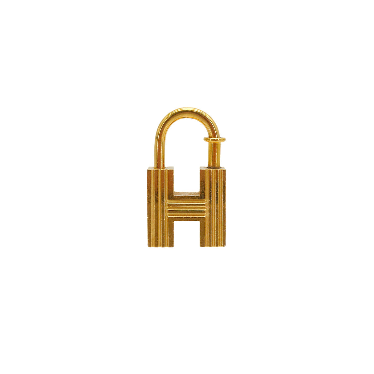 HERMES CHARM CADENA PREMIERS PAS DANS LE SIECLE 2000 CLASSIC H GOLD ACCESSORY 90328675