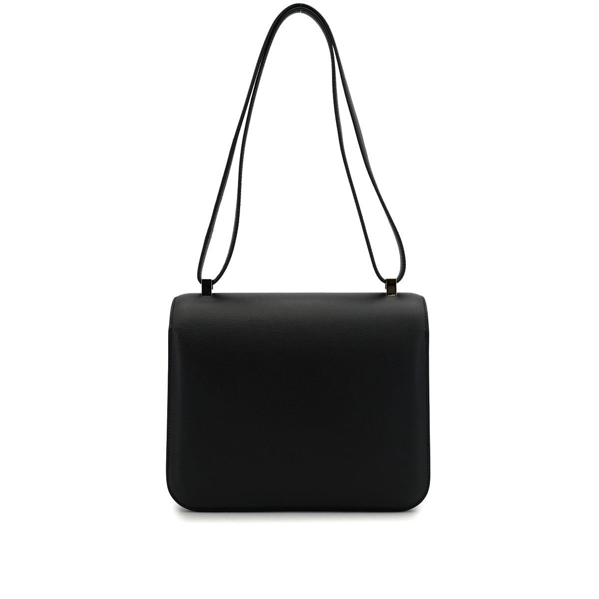 HERMES CONSTANCE3 24 OPTIQUE BLACK VEAU MONSIEUR SHOULDER BAG 2019 D STAMP PALLADIUM HARDWARE 90326730