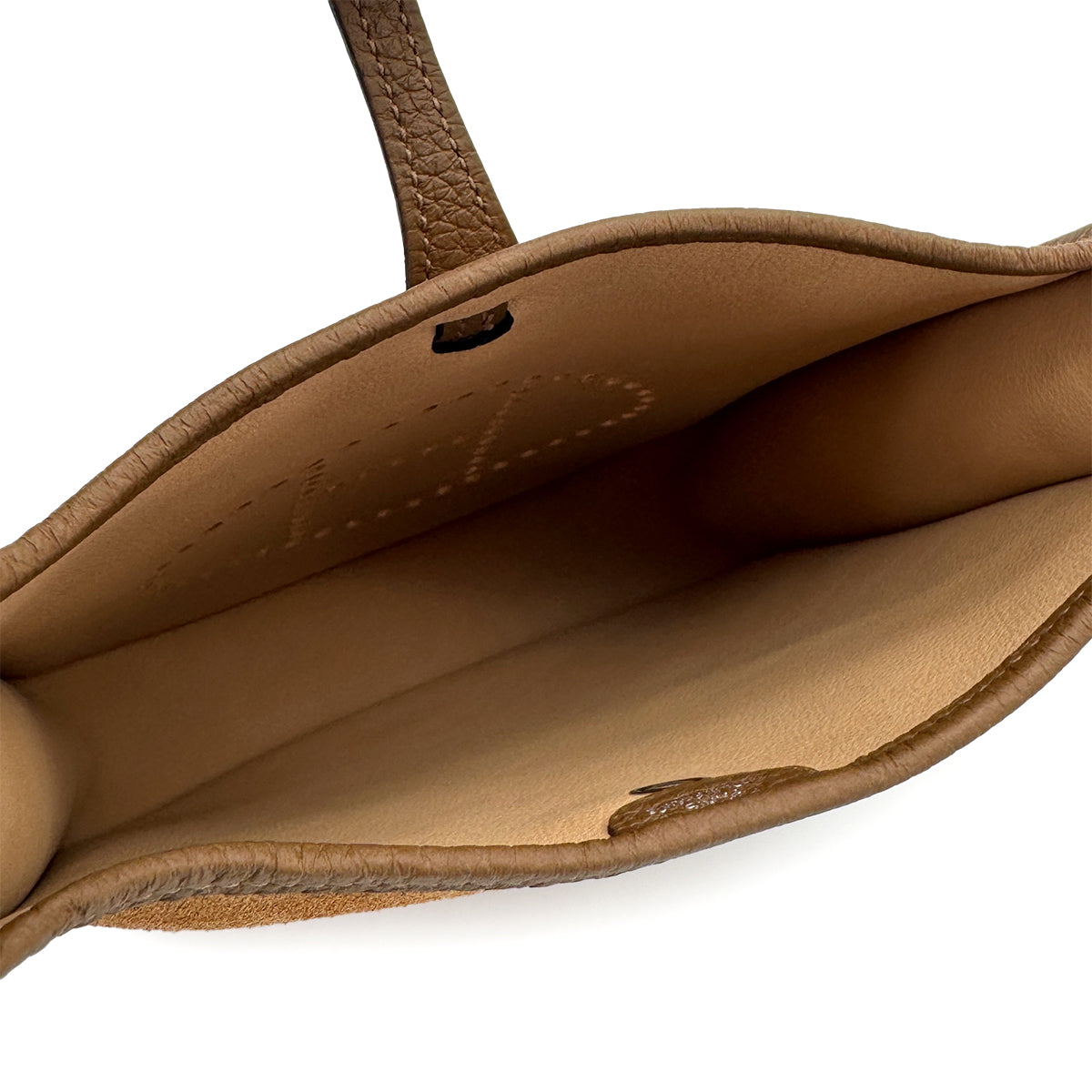 HERMES EVELYNE TPM AMAZON GOLD ALEZAN GRIZZLY SHOULDER BAG 2024 W STAMP 90313417