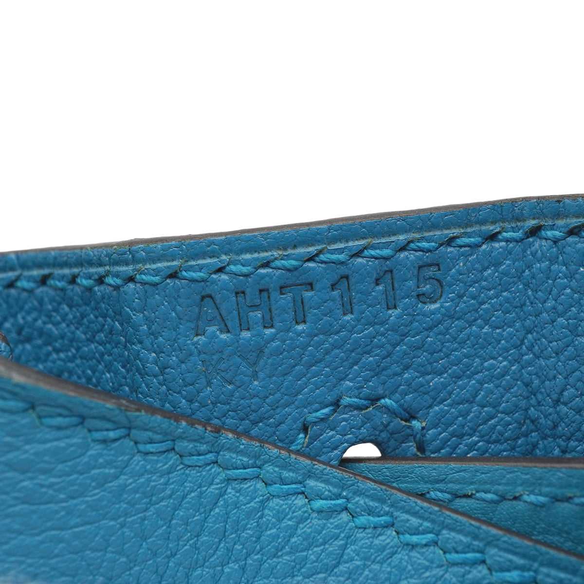 HERMES KELLY 28 RETOURNE BLEU ZANZIBAR EVERCOLOR HAND SHOULDER BAG 2017 A STAMP PALLADIUM HARDWARE 90331405
