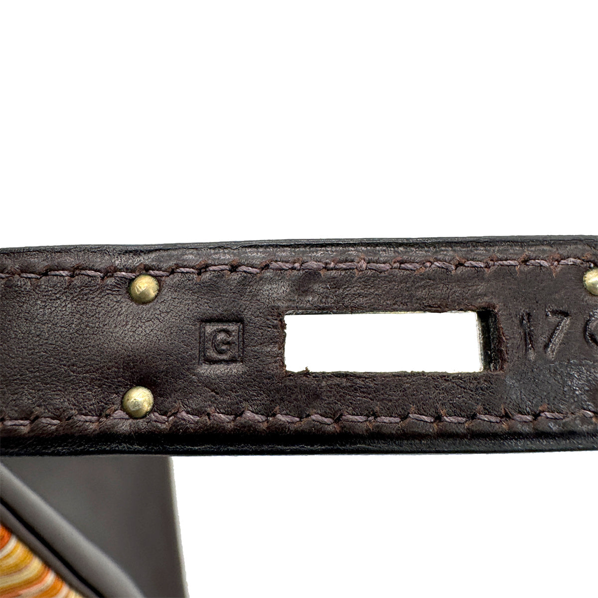HERMES KELLY 32 RETOURNE EBENE EVER CALF VIBRATO HAND SHOULDER BAG 2003 SQUARE G PALLADIUM HARDWARE 90319536