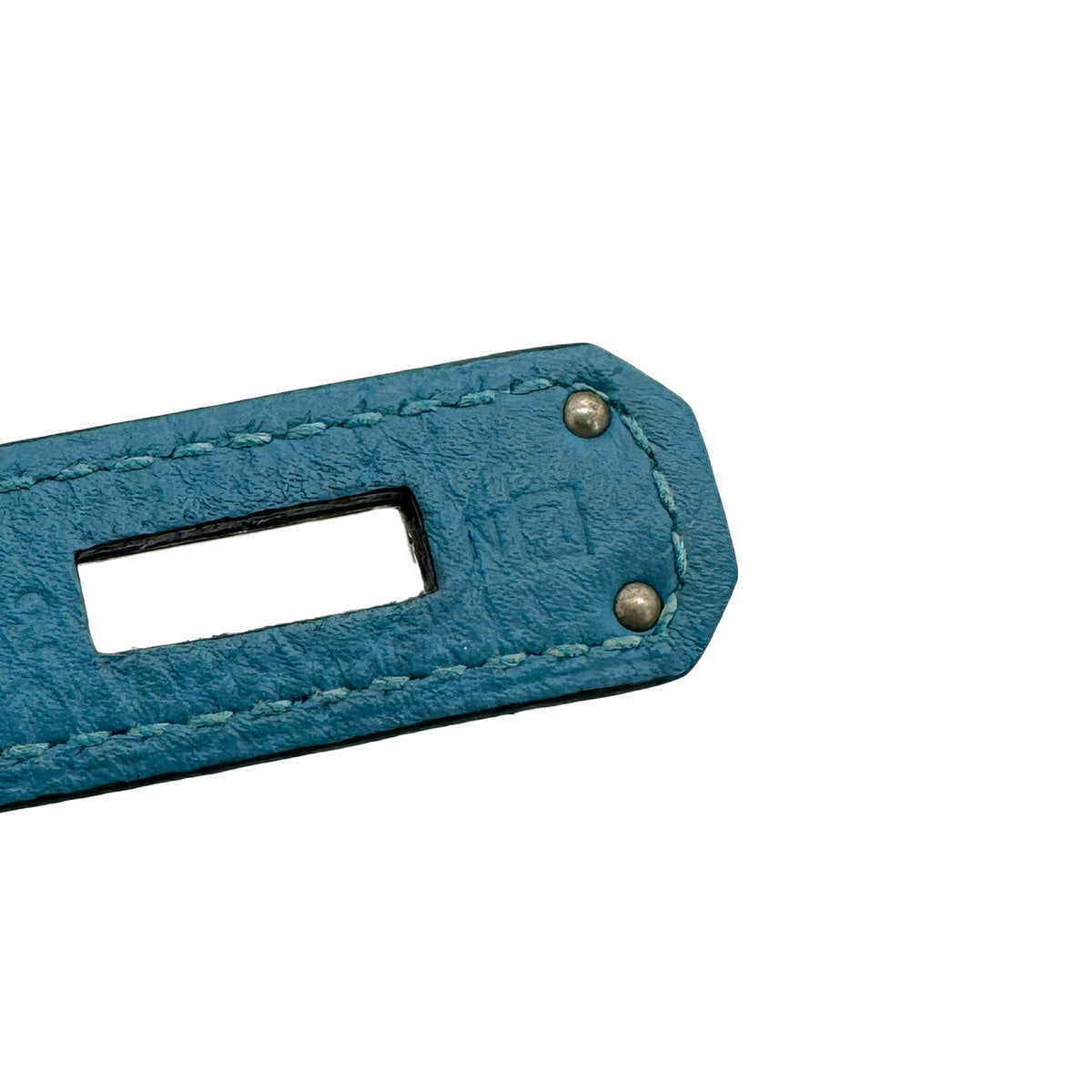 HERMES KELLY 35 RETOURNE TURQUOISE TOGO HAND SHOULDER BAG 2014 SQUARE R PALLADIUM HARDWARE 90319922