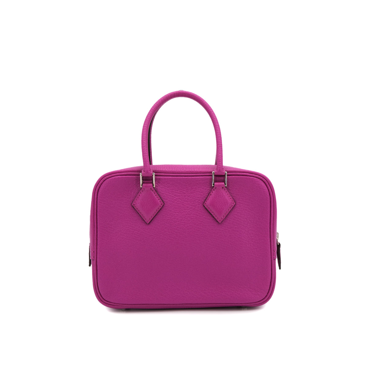 HERMES PLUME2 MINI ROSE PURPLE CHEVRE HAND SHOULDER BAG 2017 A STAMP PALLADIUM HARDWARE 90323192