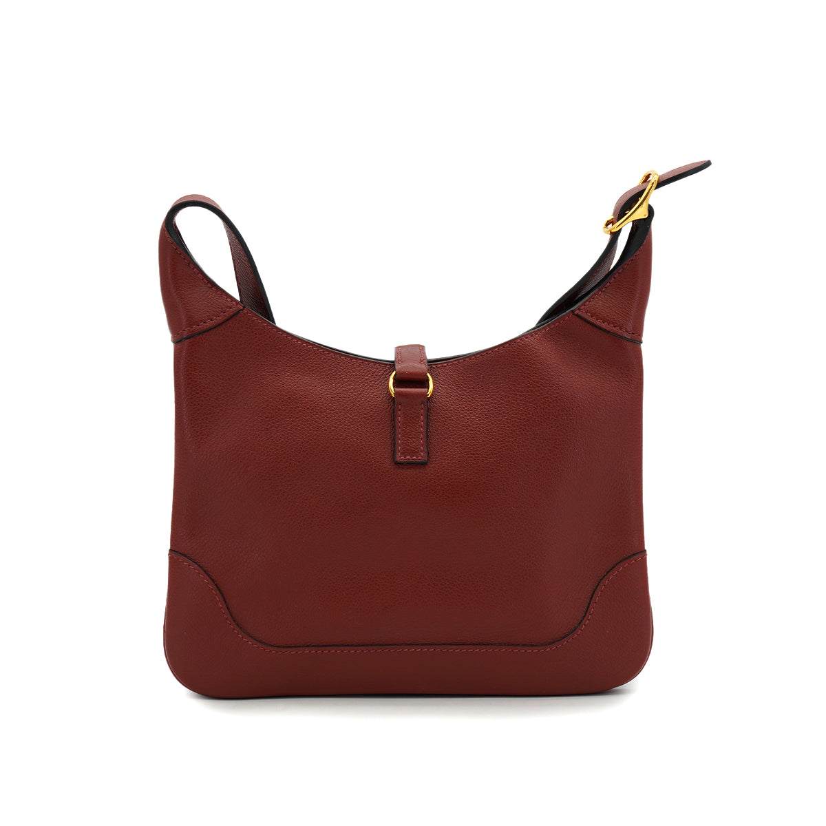 HERMES TRIM DUO 24 ROUGE H EVER COLOR SHOULDER BAG 2020 Y STAMP GOLD HARDWARE 90326841