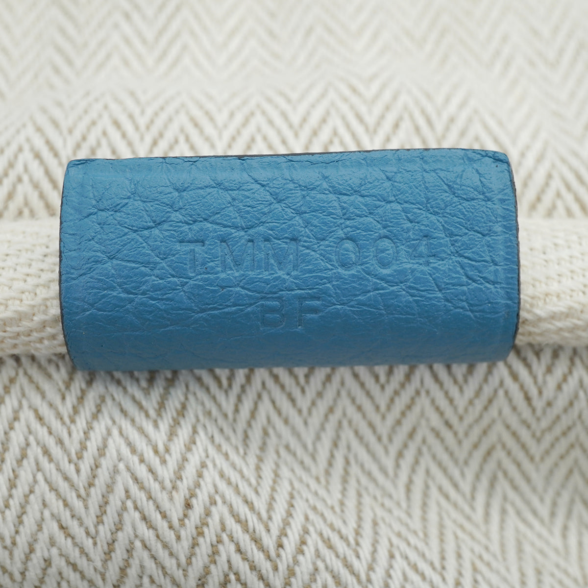 HERMES VICTORIA 2 35 BLUE JEAN TAURILLON CLEMENCE HAND BAG 2015 T STAMP PALLADIUM HARDWARE 90334271