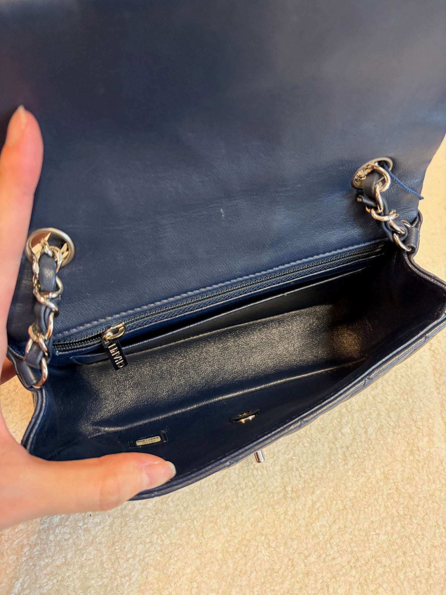 Chanel Mini Rectangle Classic Flap black image 8