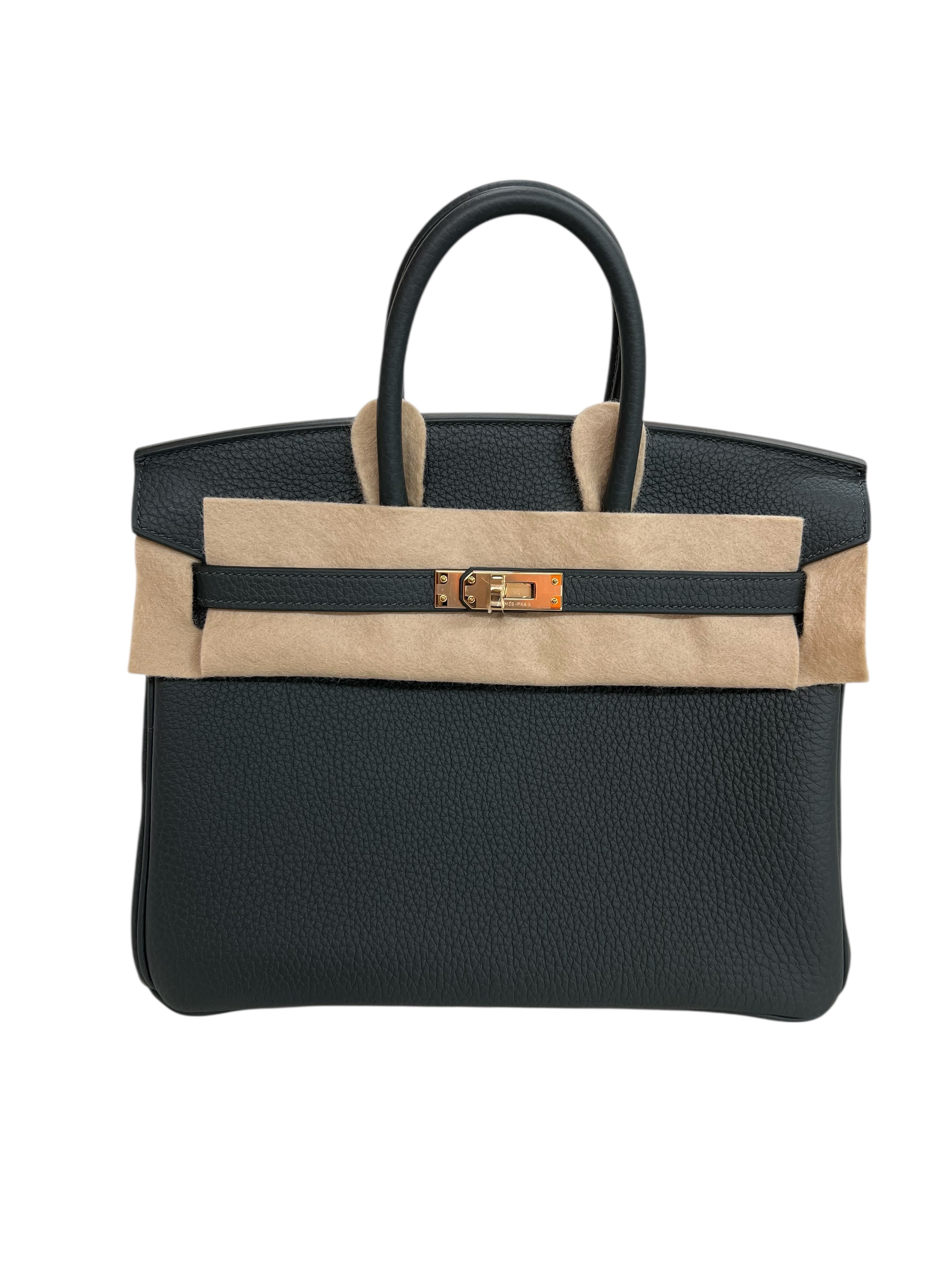 Hermes Birkin 25 Vert Mangrove Togo PMBHW K SKCJB-300590