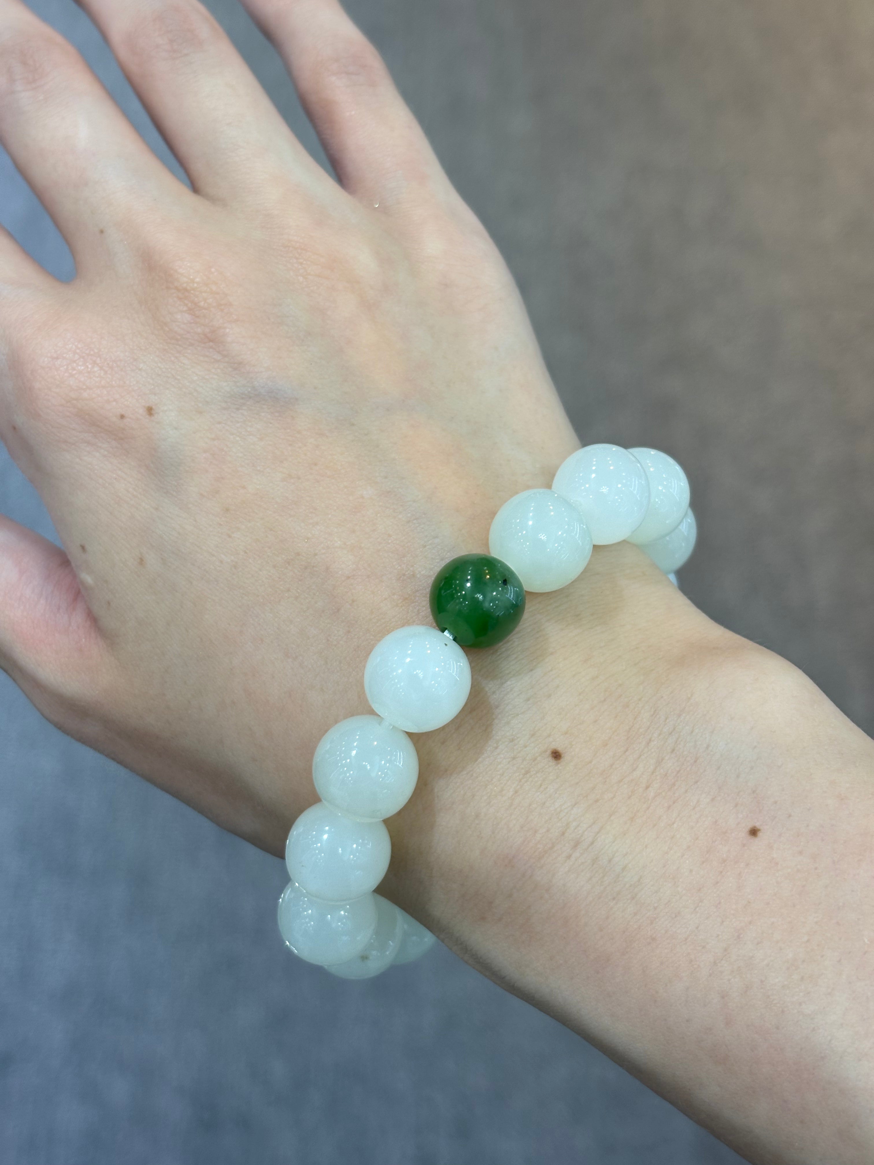 250CT Type A Jade North Star Bracelet DXBCS5752