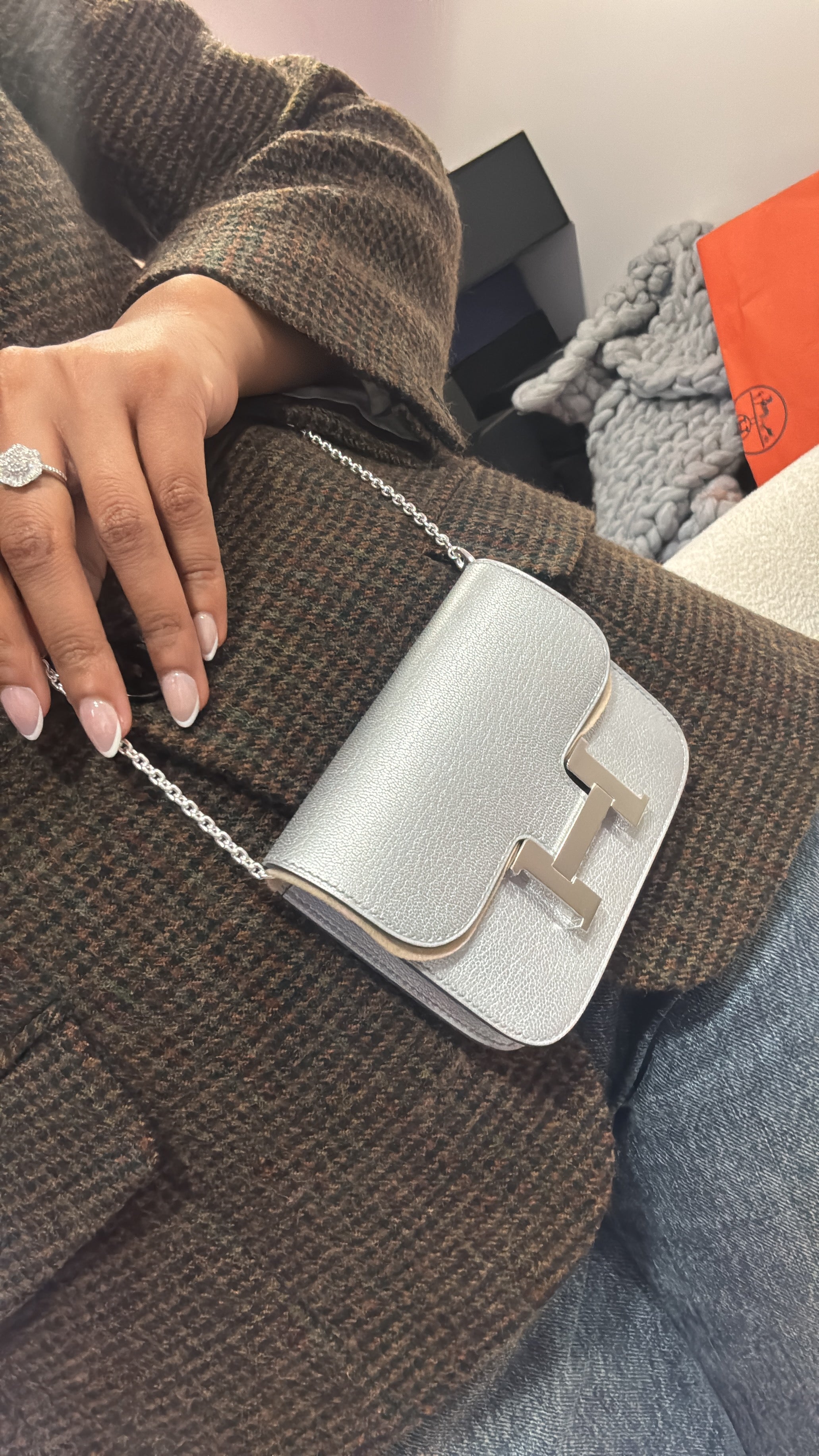 Hermes silver Constance slim 2026 ALC4084