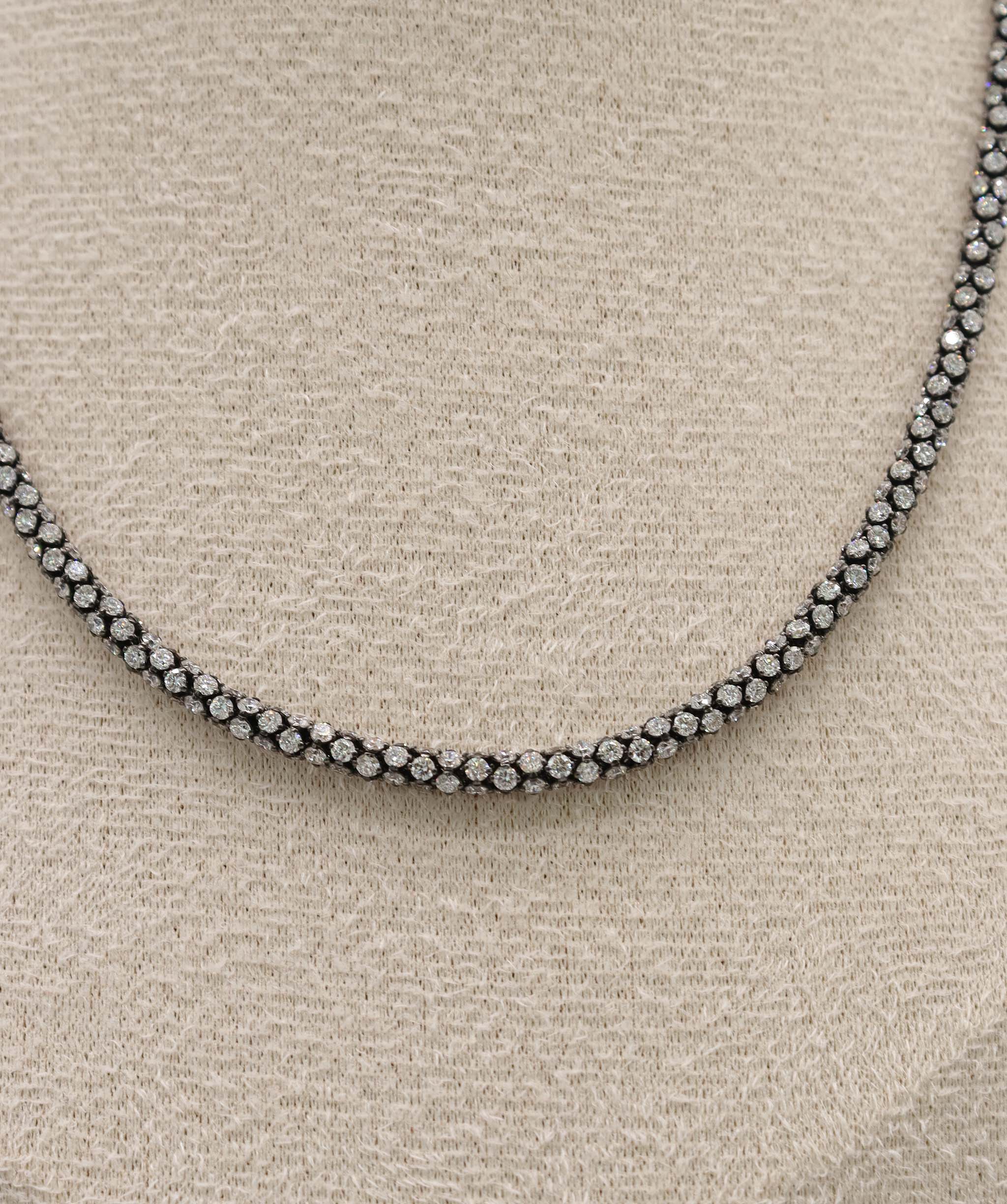 16.70ct DIAMOND WH SD (G/VS) NECKLACE C13168