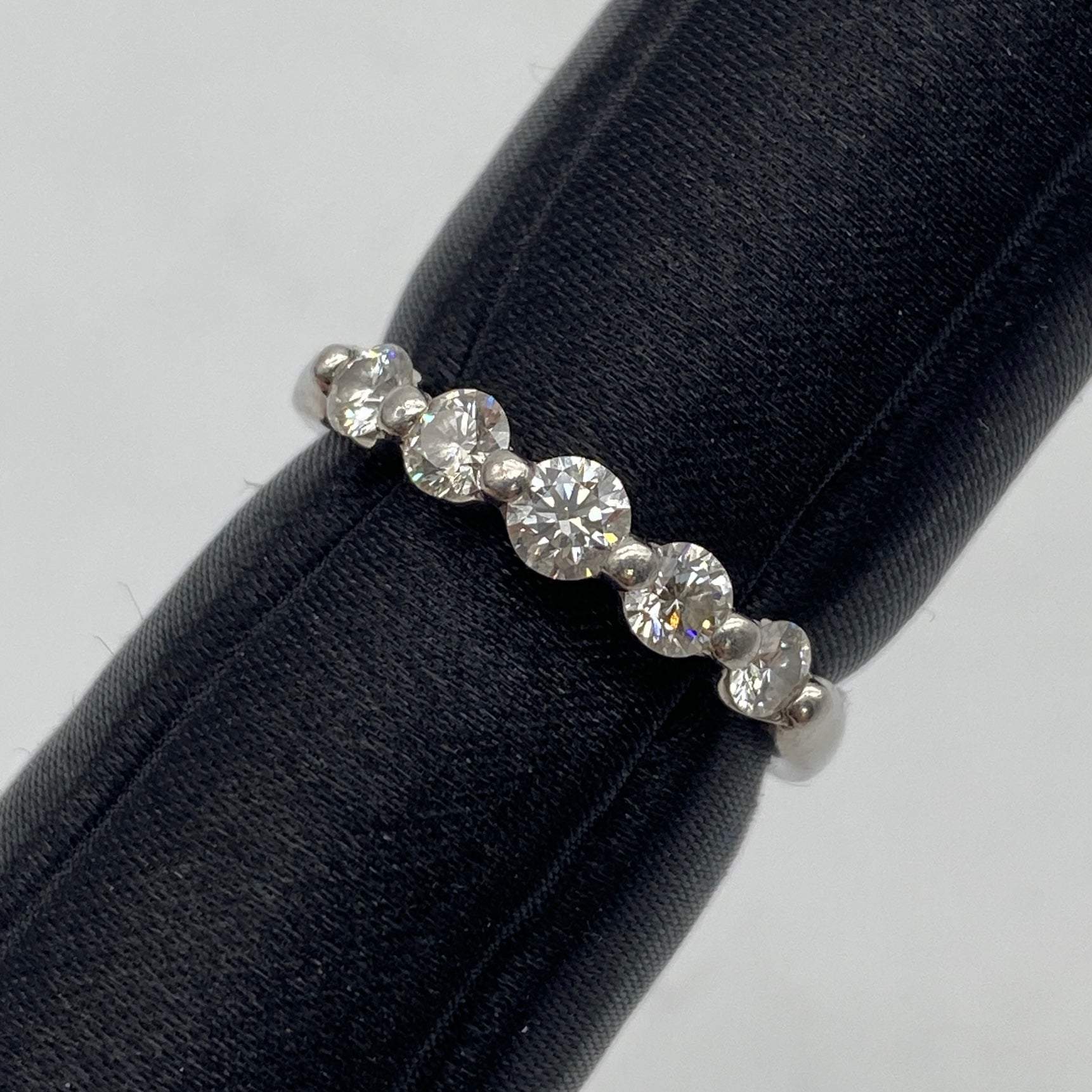 Pt900 Diamond Ring D0.55 NGLSorting US6.5 57883