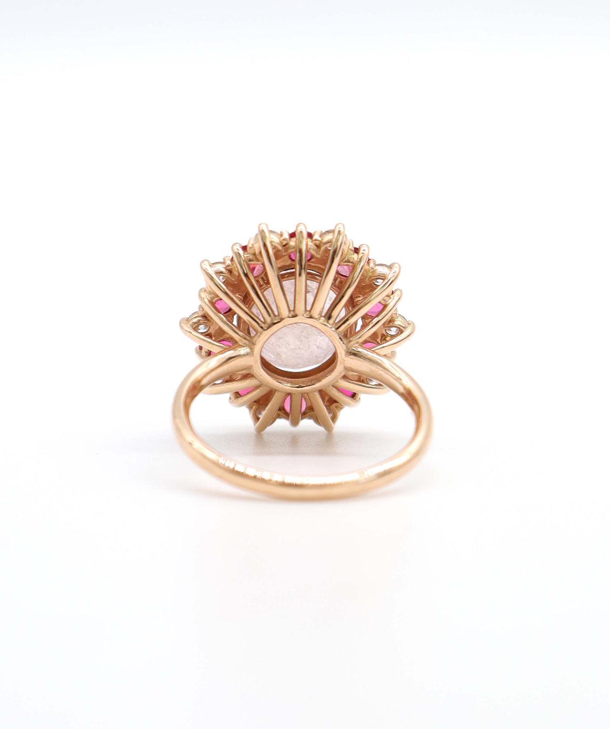 6.98ct 18k Pink Paraiba Ring