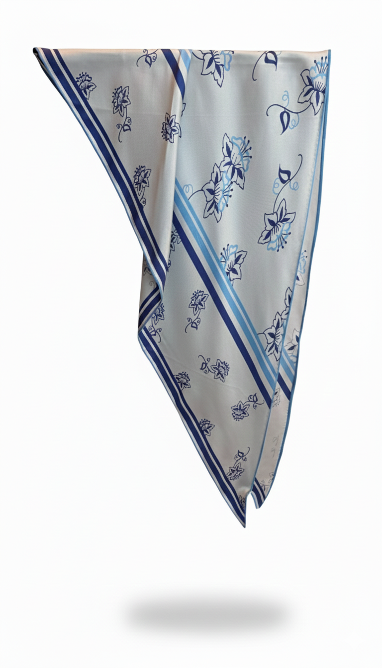 TRIANGLE AQUILEGIA TWILL (وشاح) SCARF