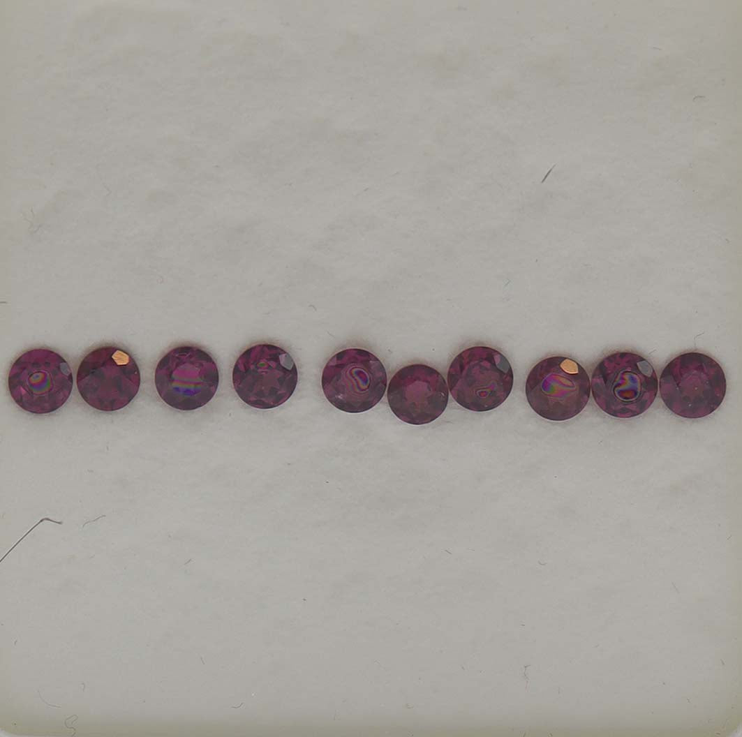 Rhodolite Set 10pcs DXBS5239