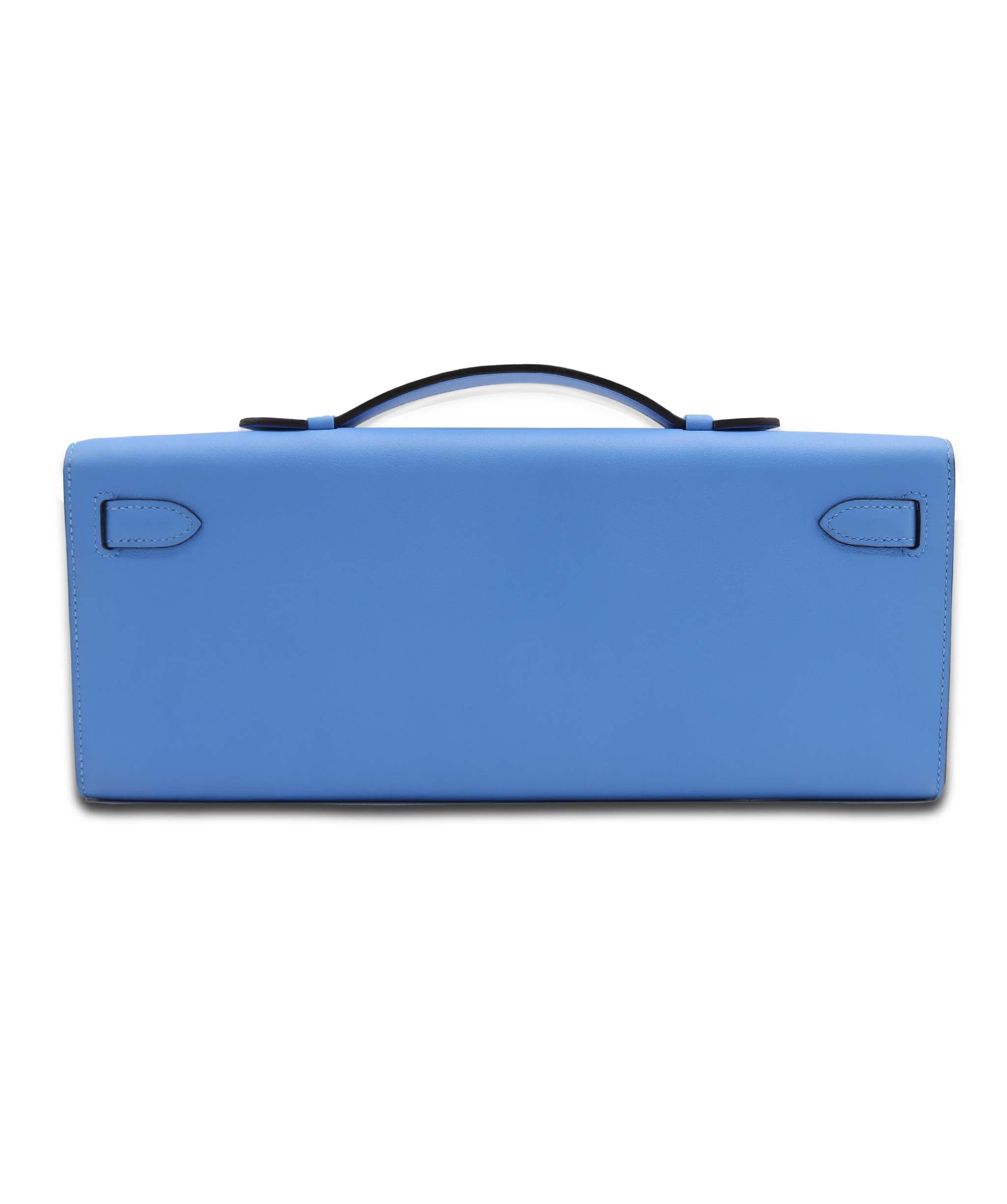 Hermes Kelly cut blue paradise PHW swift DXBS6334