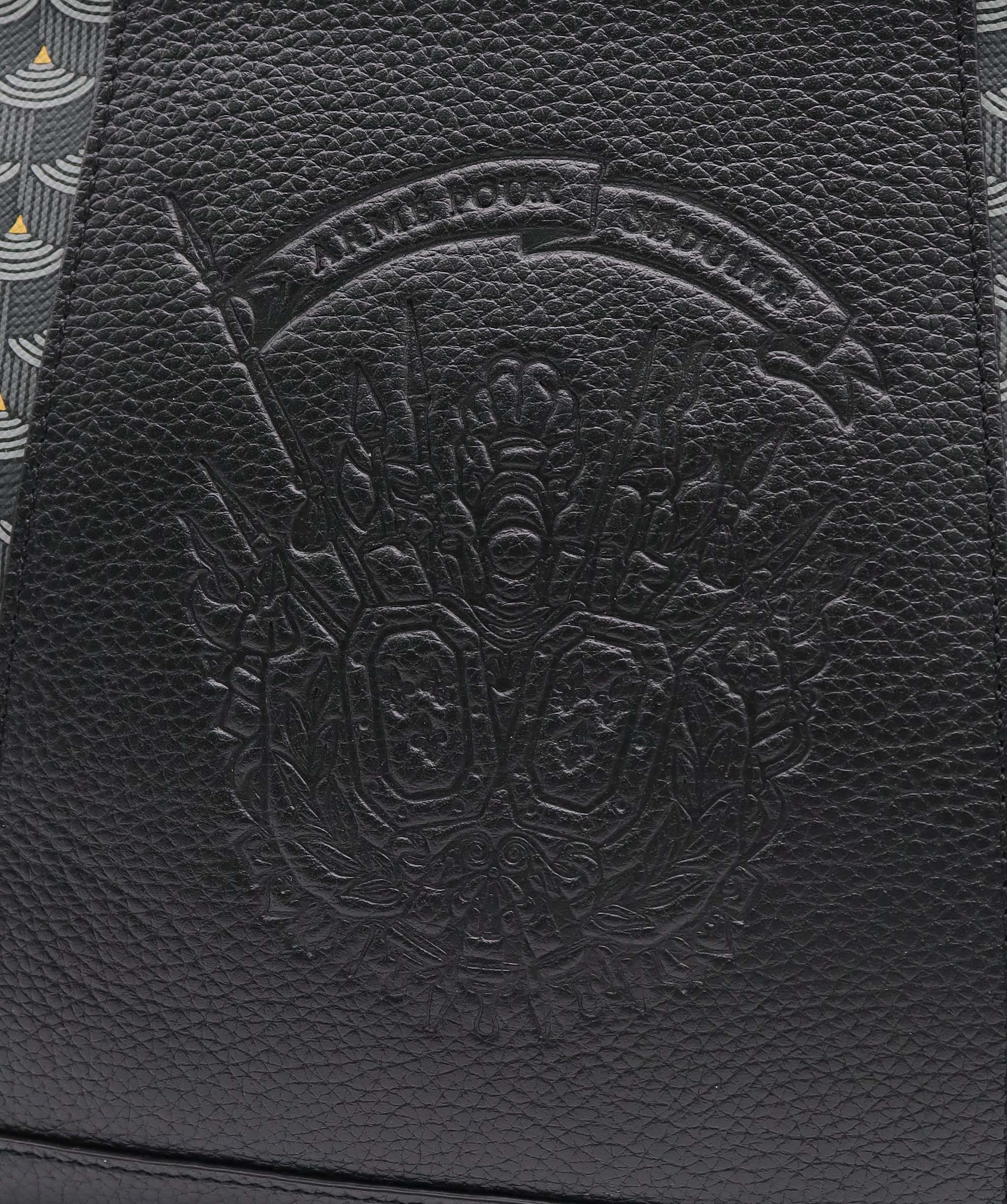 FAURE LE PAGE Black Canvas Carry On 21 Pouch