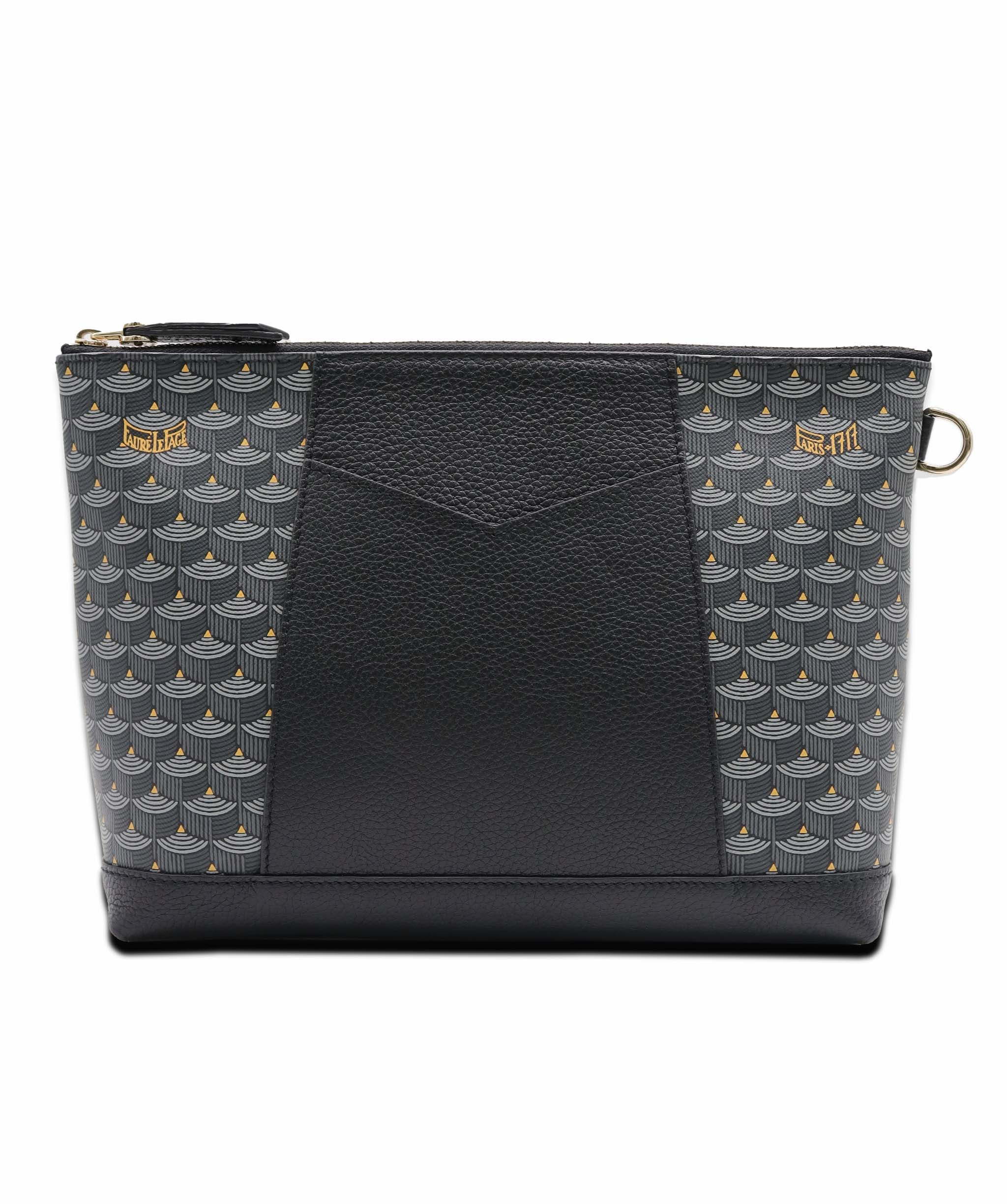 FAURE LE PAGE Black Canvas Carry On 21 Pouch