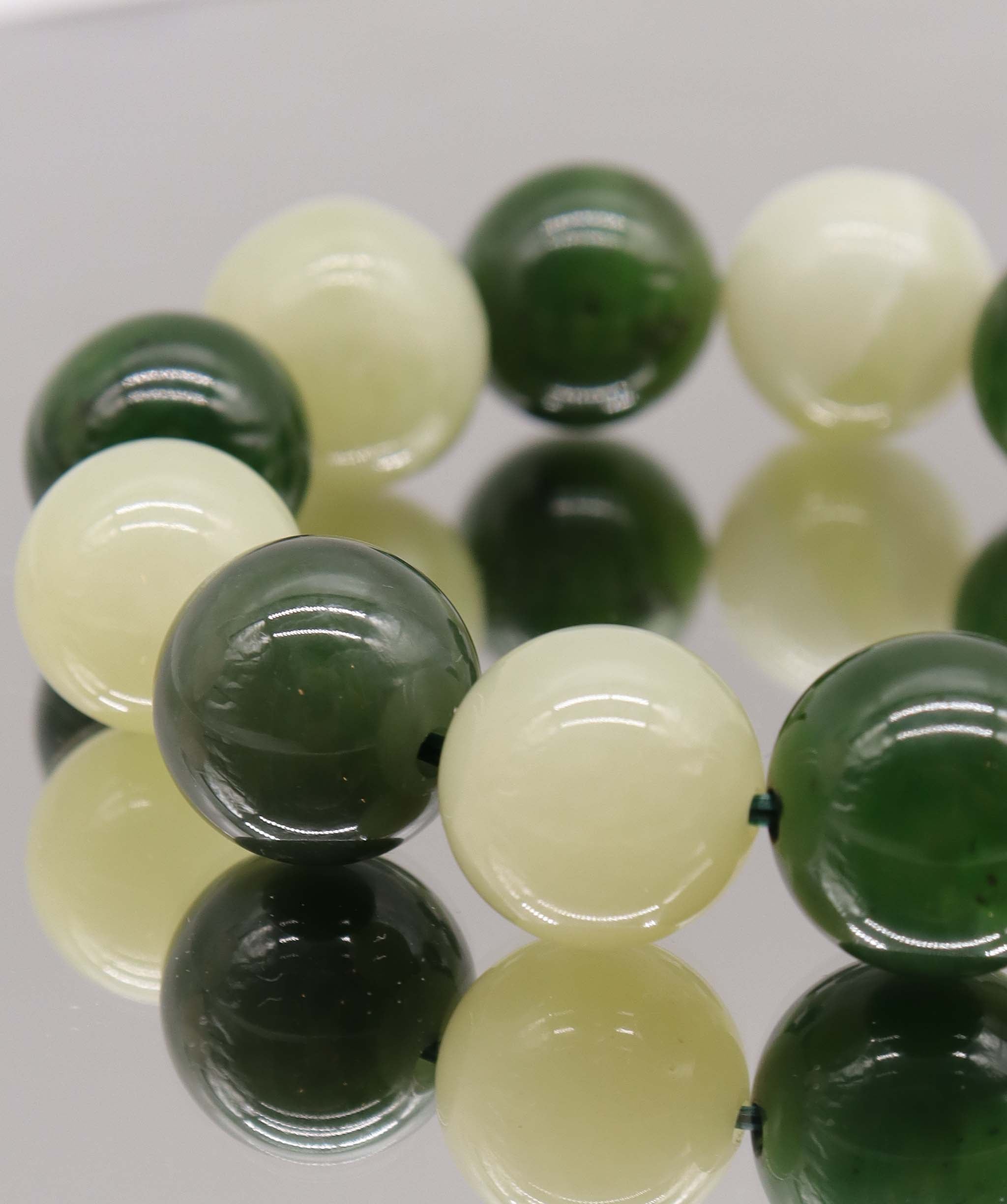 430ct Type AAA Ying Yang Natural Siberian Jade Bracelet D16mm-17mm DXBCS2222