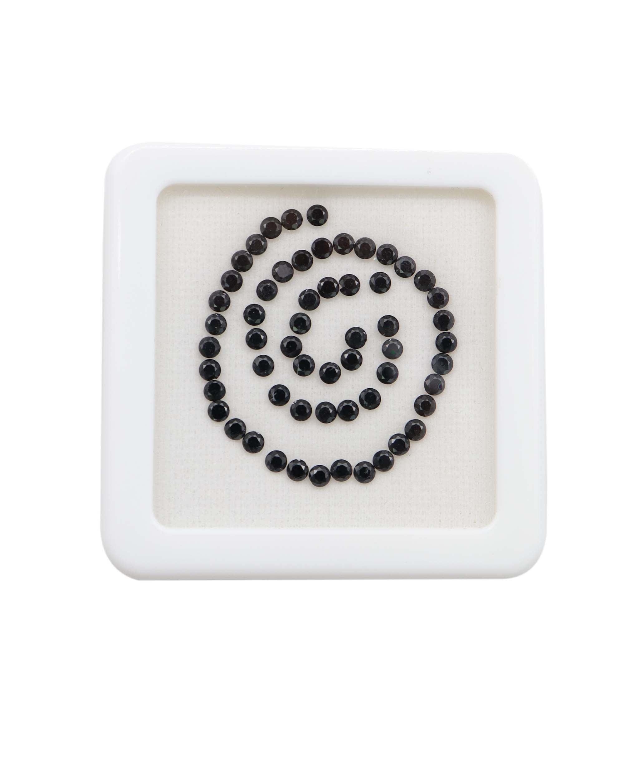 5.94ct Black Spinel Lot DXBCS3307