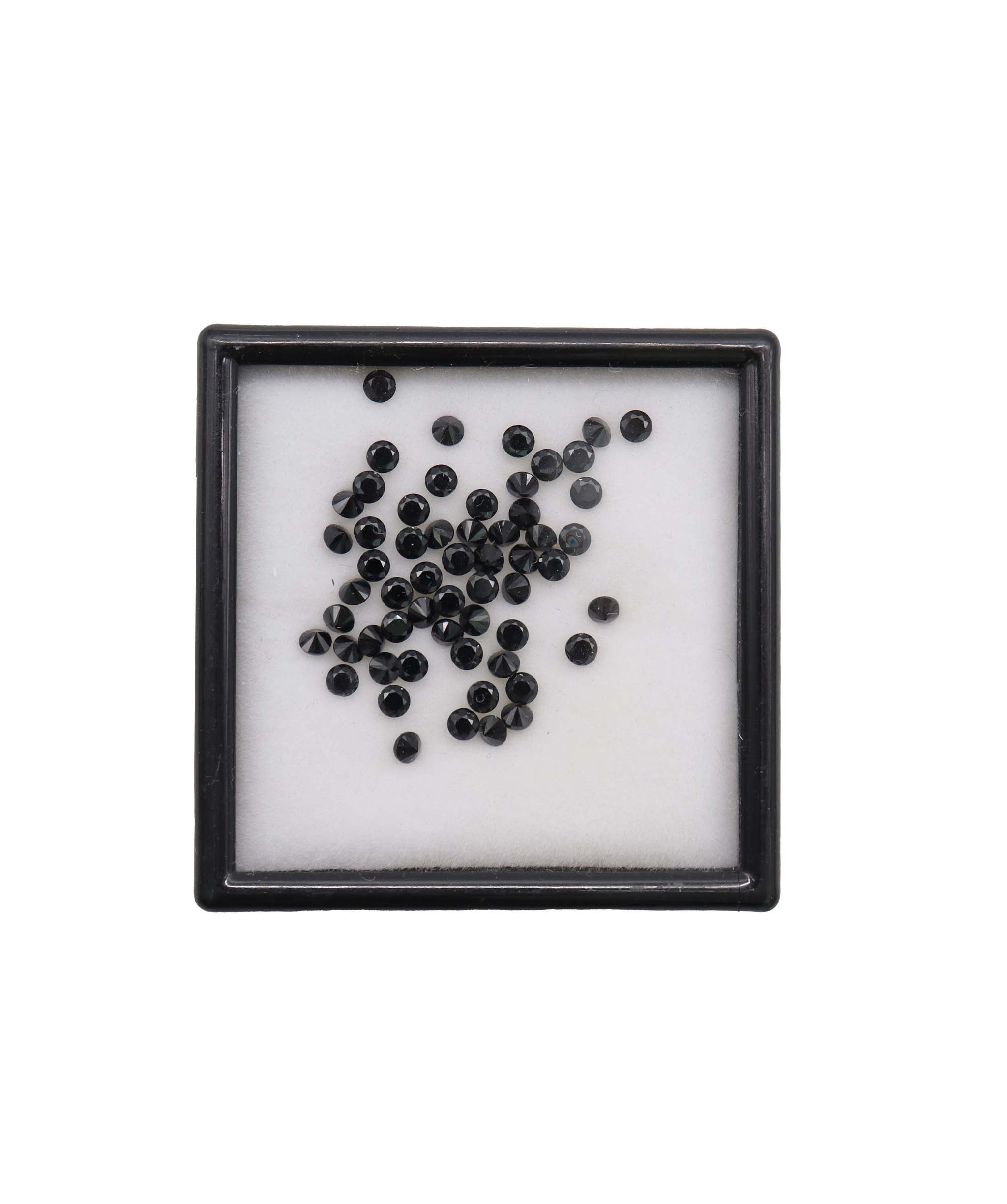 6.00ct Black Spinel Set DXBCS3297