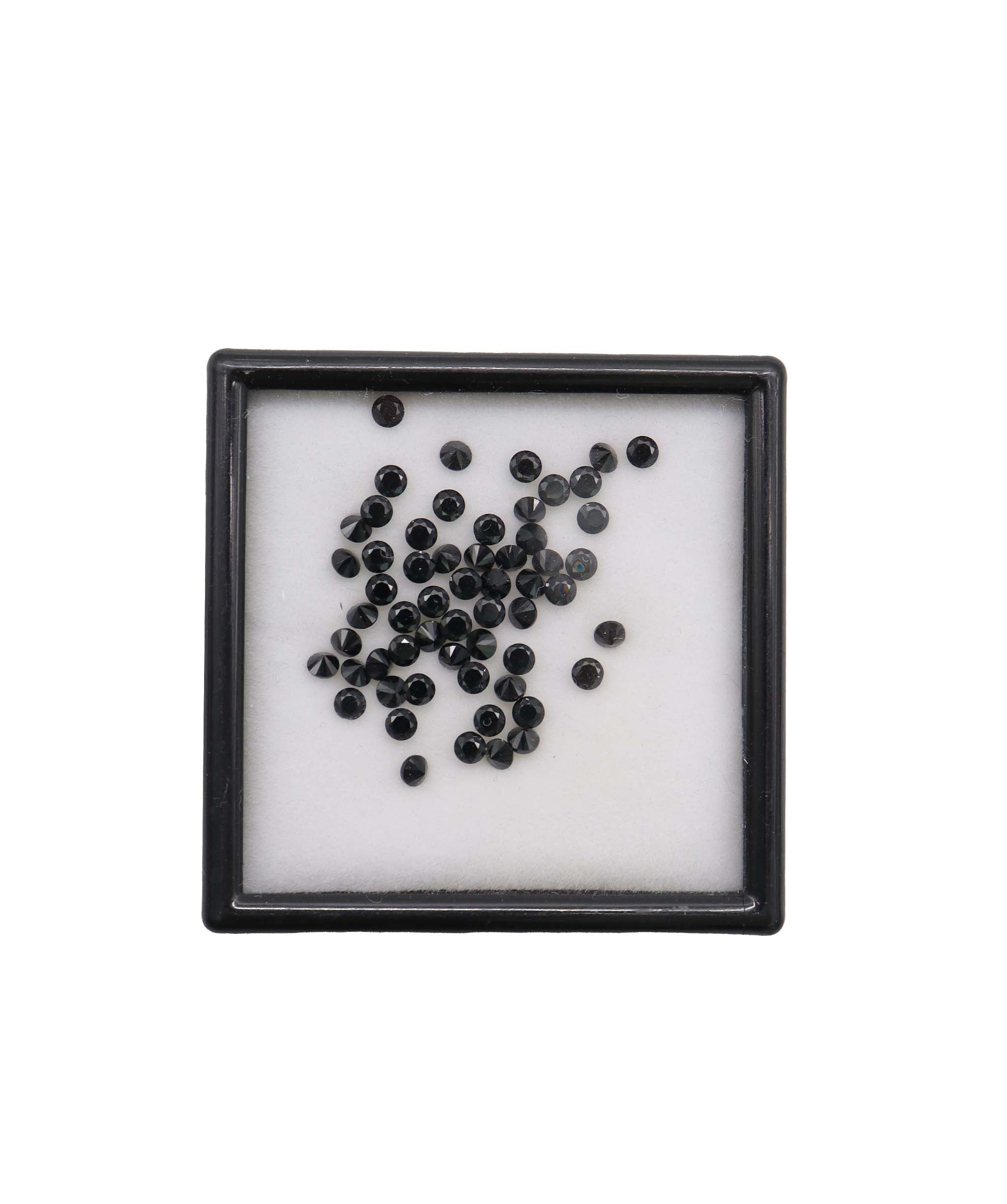 6.00ct Black Spinel Set DXBCS3297