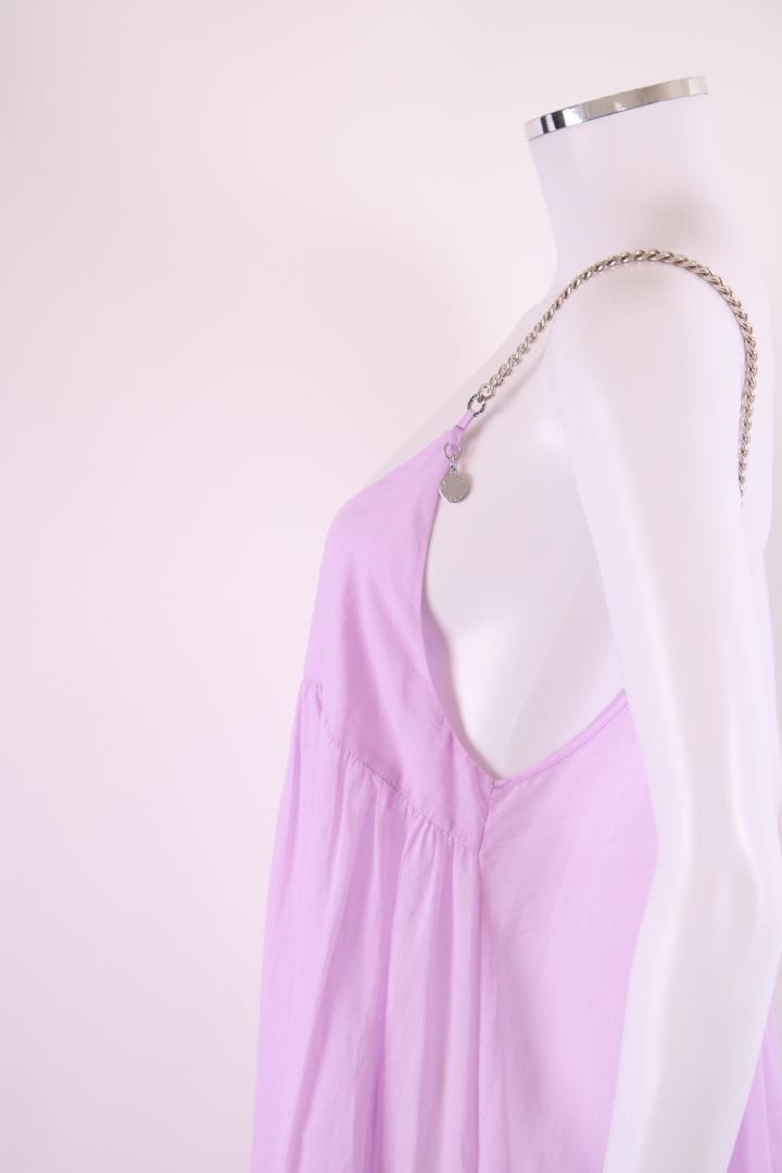Stella McCartney S/S Falabella Chain Strap Dress Lilac S