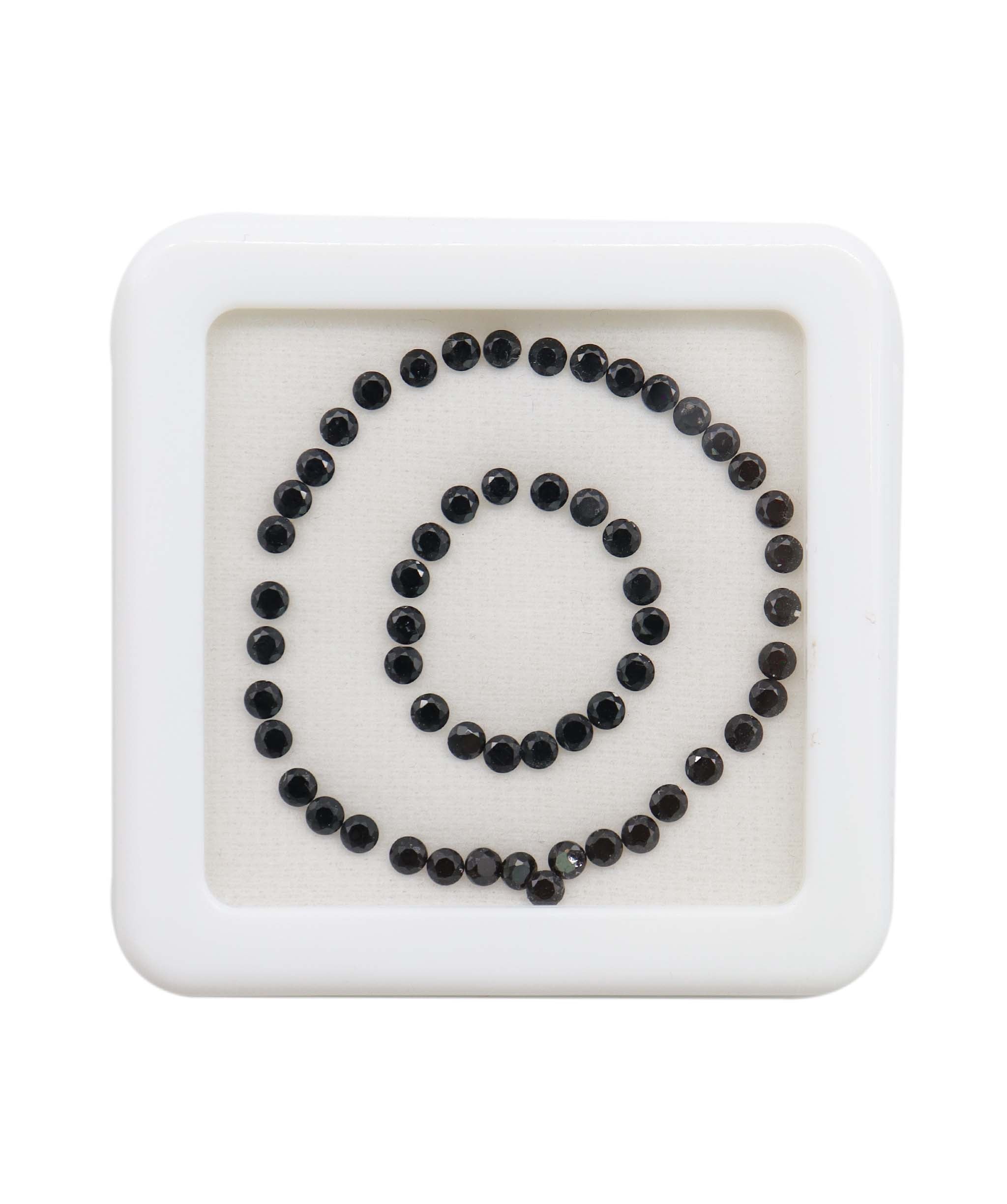 6.03ct Black Spinel Lot DXBCS3312