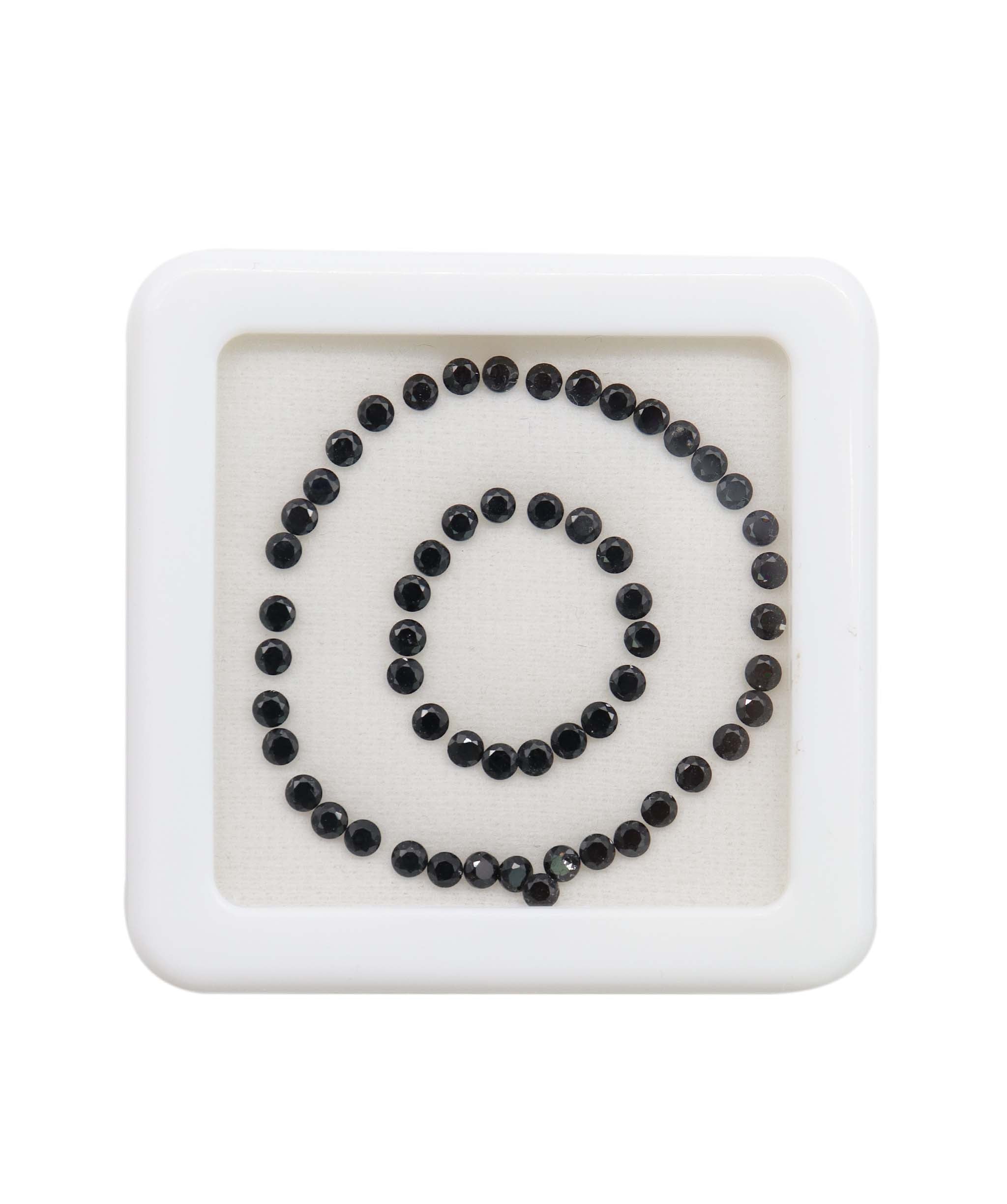 6.03ct Black Spinel Lot DXBCS3312