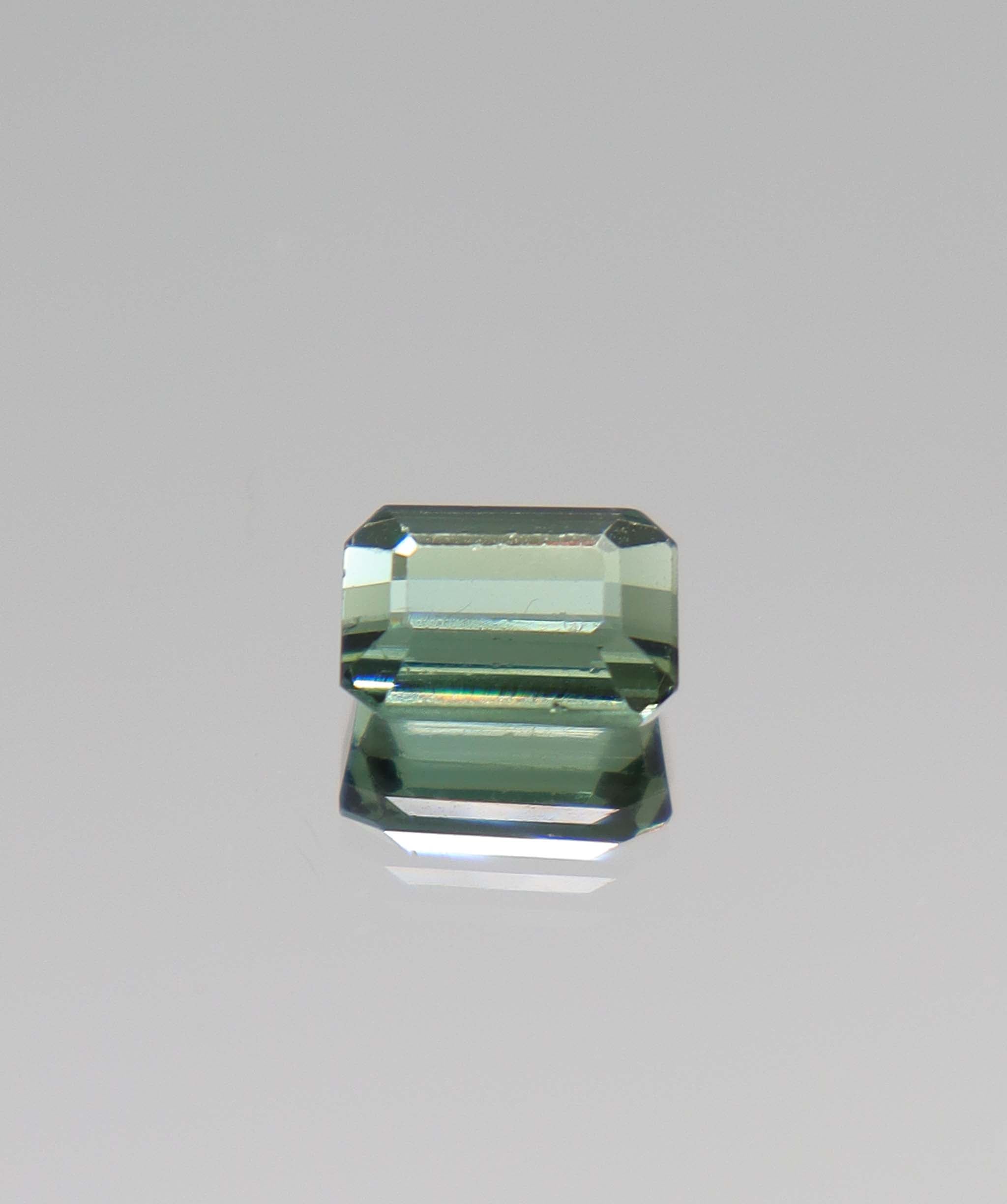 2.30ct Green Tourmaline Emerald Cut DXBCS1088