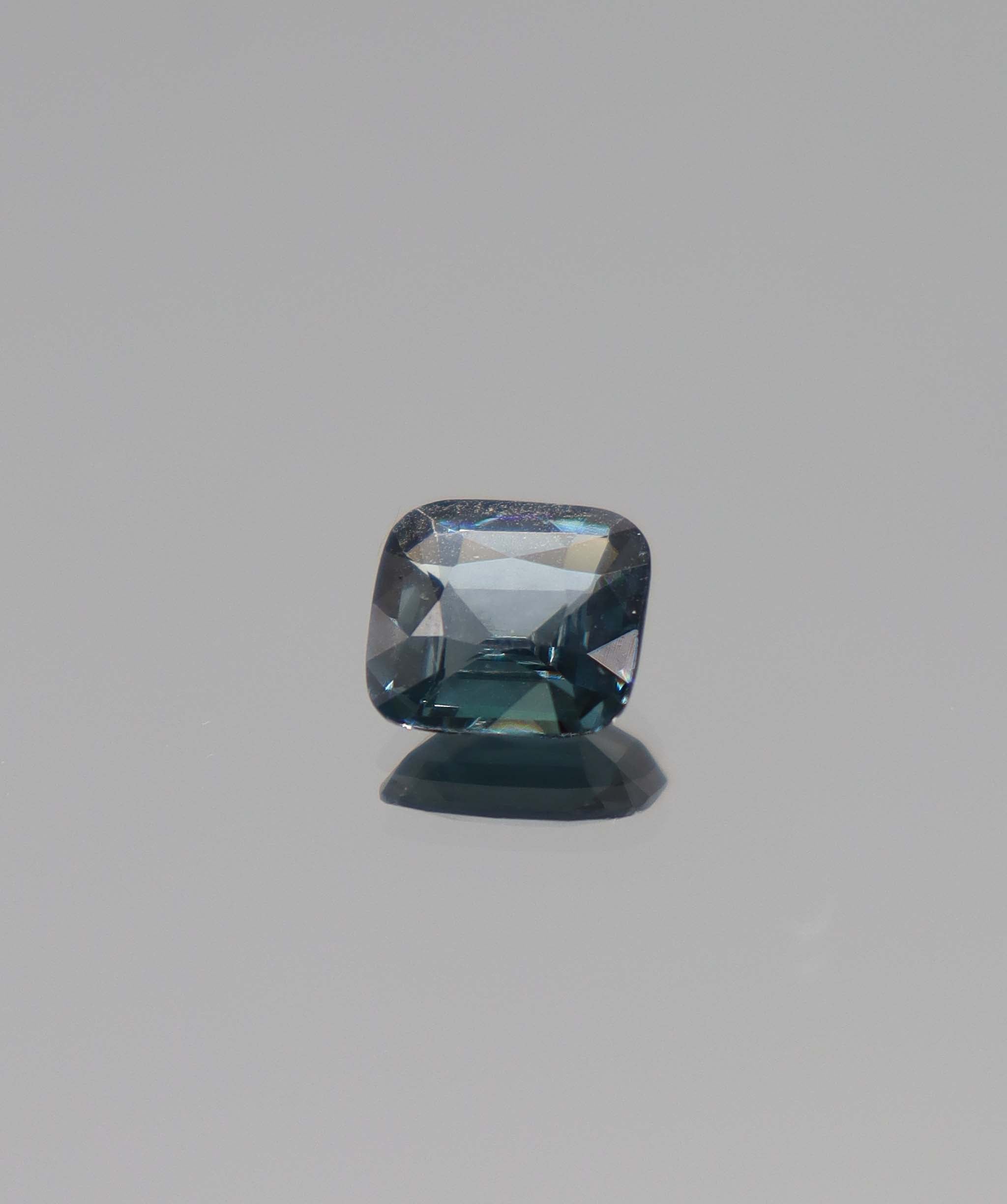1.84ct Metallic Blue Spinel Square Cushion DXBCS1507