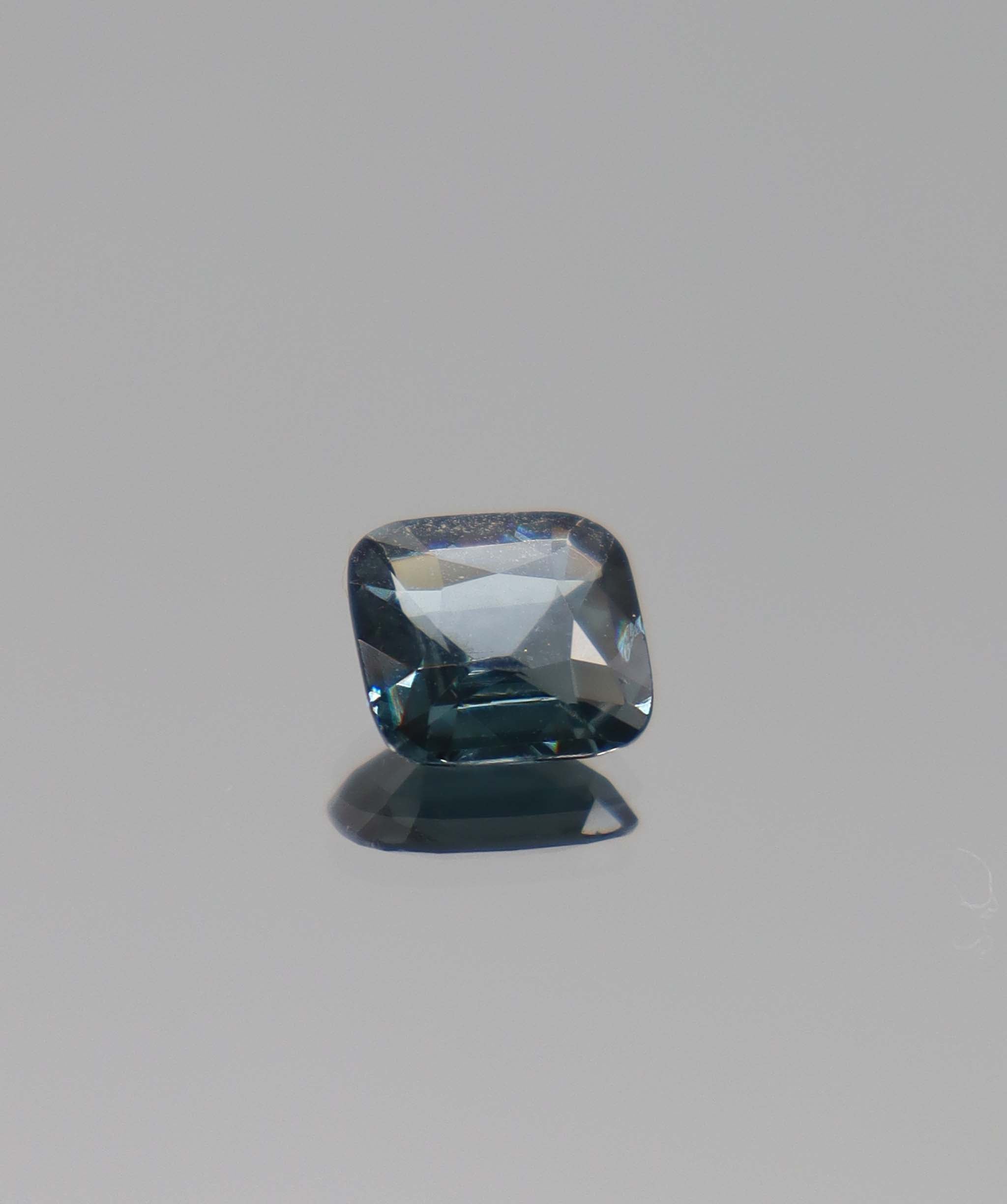 1.84ct Metallic Blue Spinel Square Cushion DXBCS1507