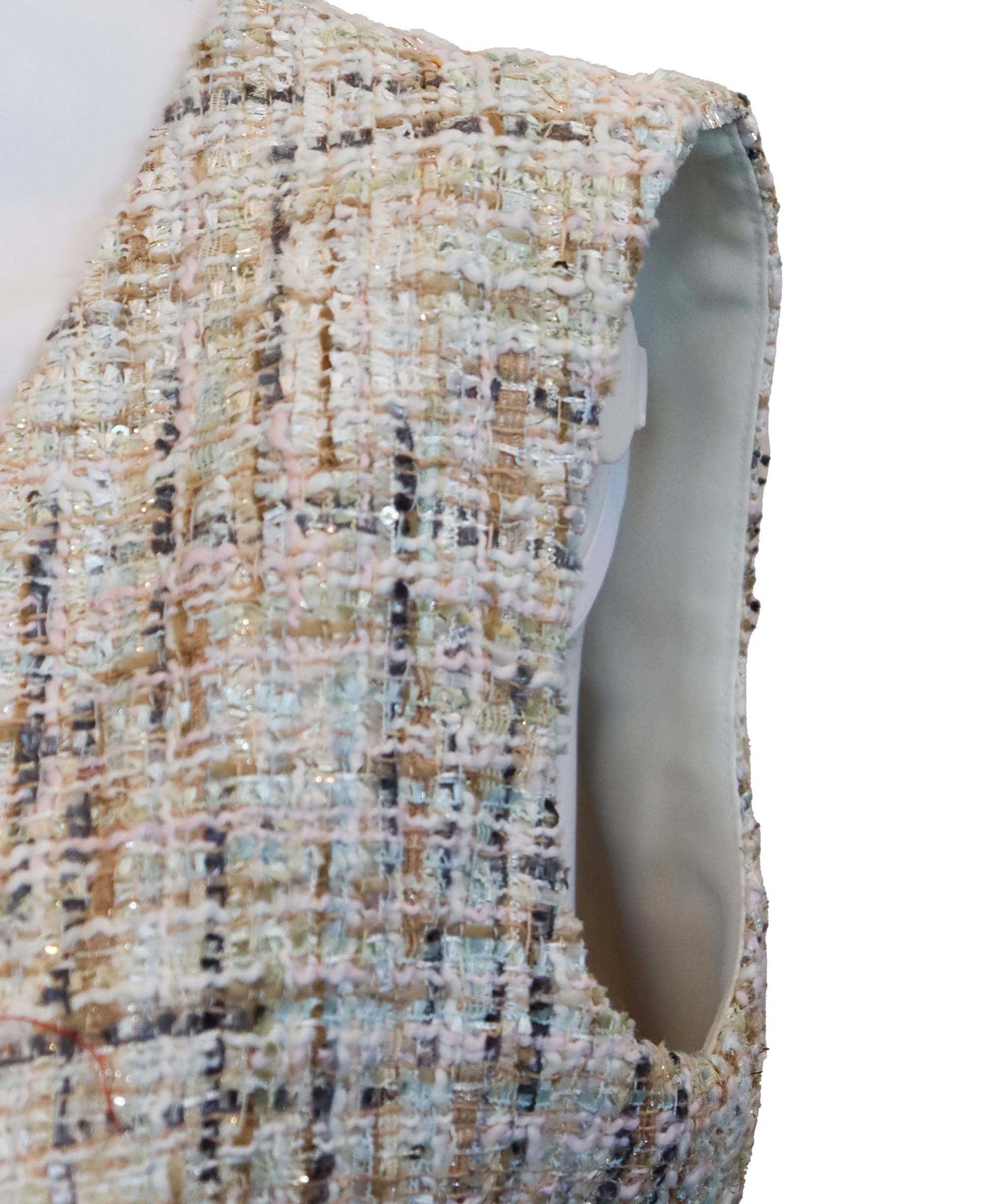 Metallic Meraal waistcoat TP008