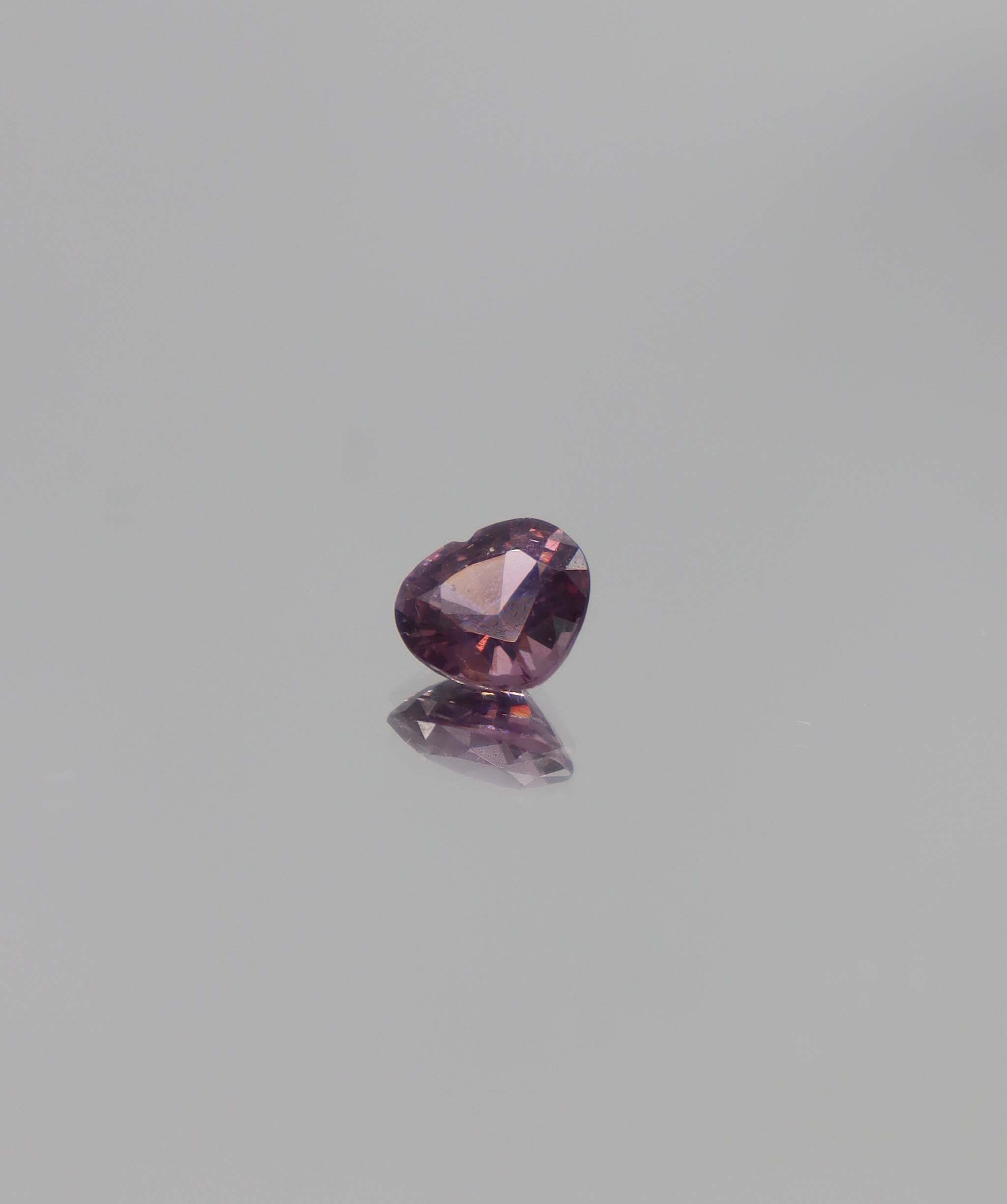 1.38ct Pink Rose Spinel Heart DXBCS1571