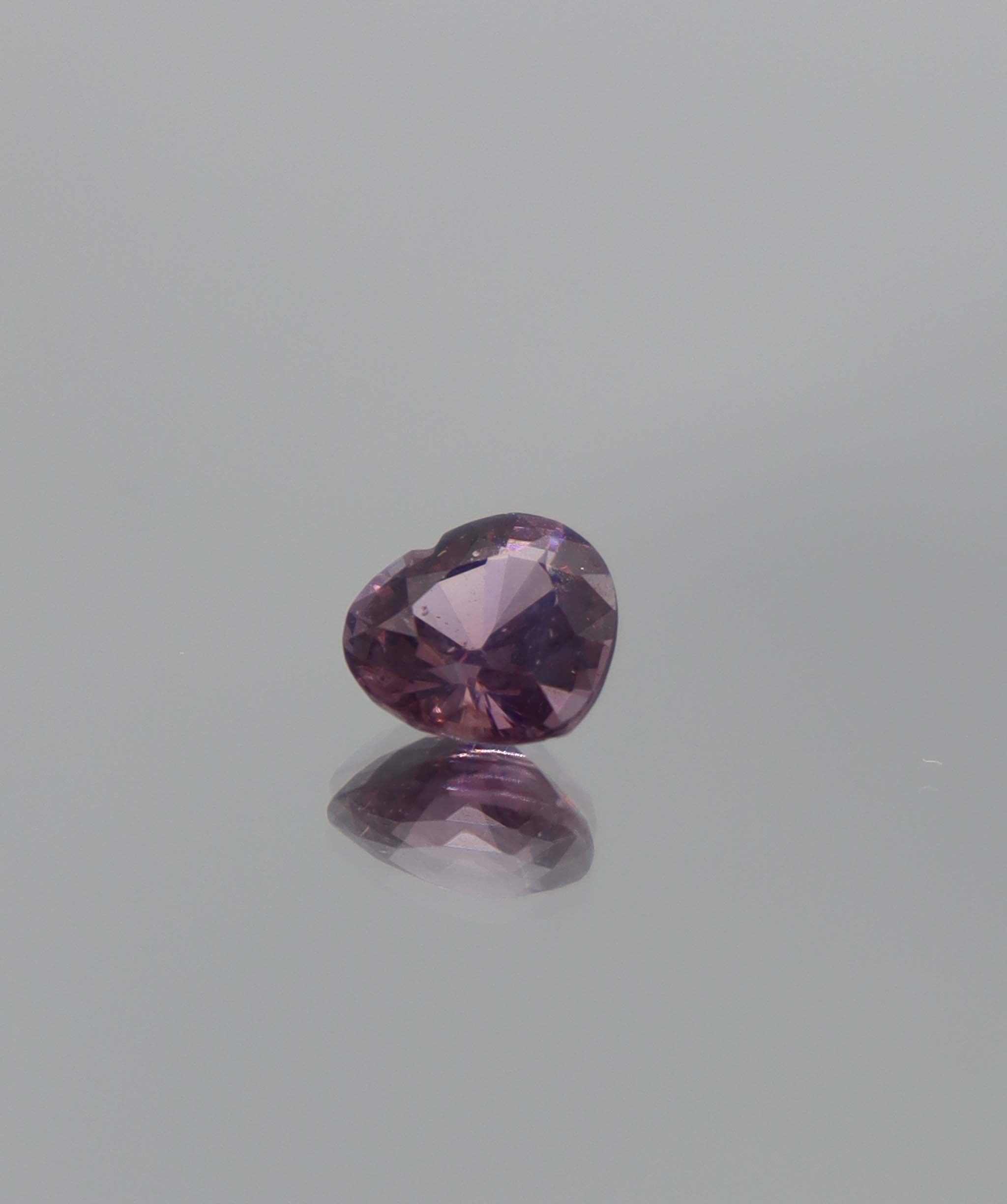 1.38ct Pink Rose Spinel Heart DXBCS1571