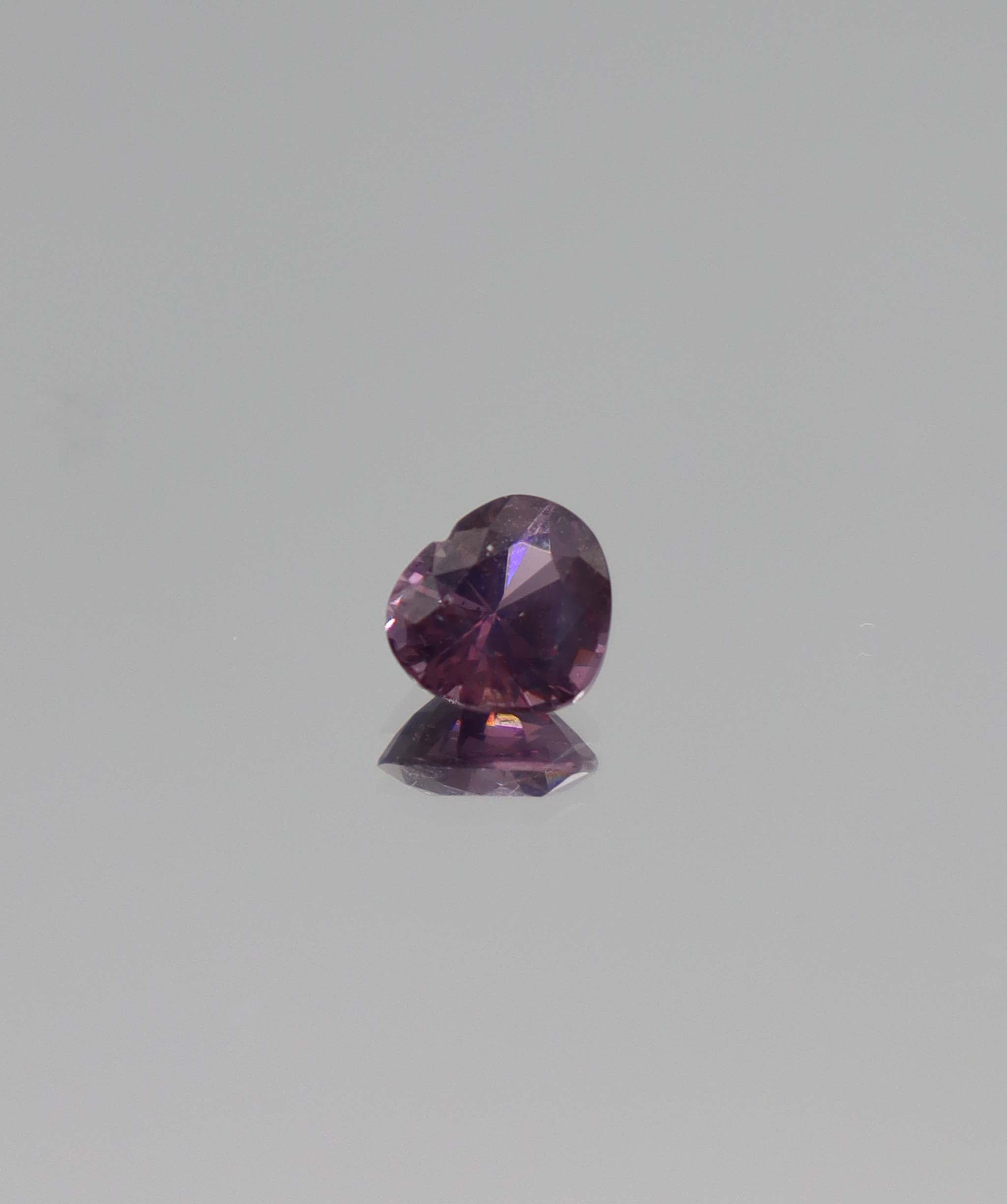 1.38ct Pink Rose Spinel Heart DXBCS1571