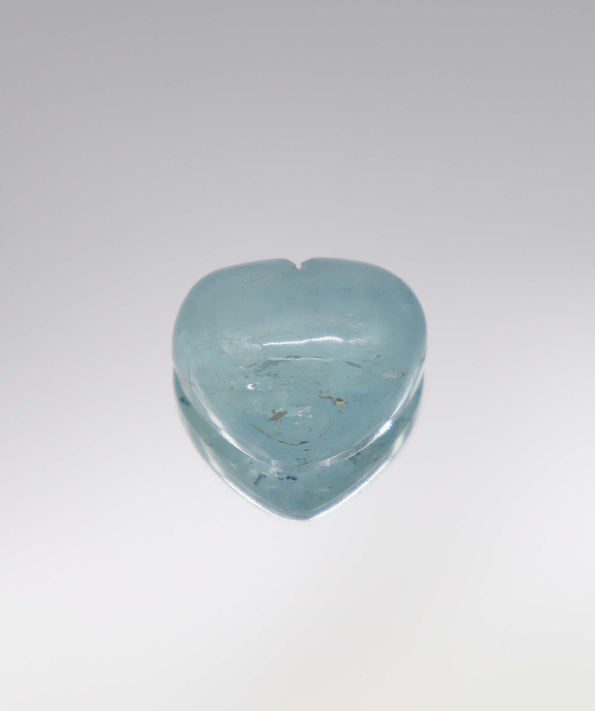 36.32ct Aquamarine Heart Cabochon single DXBCS1250