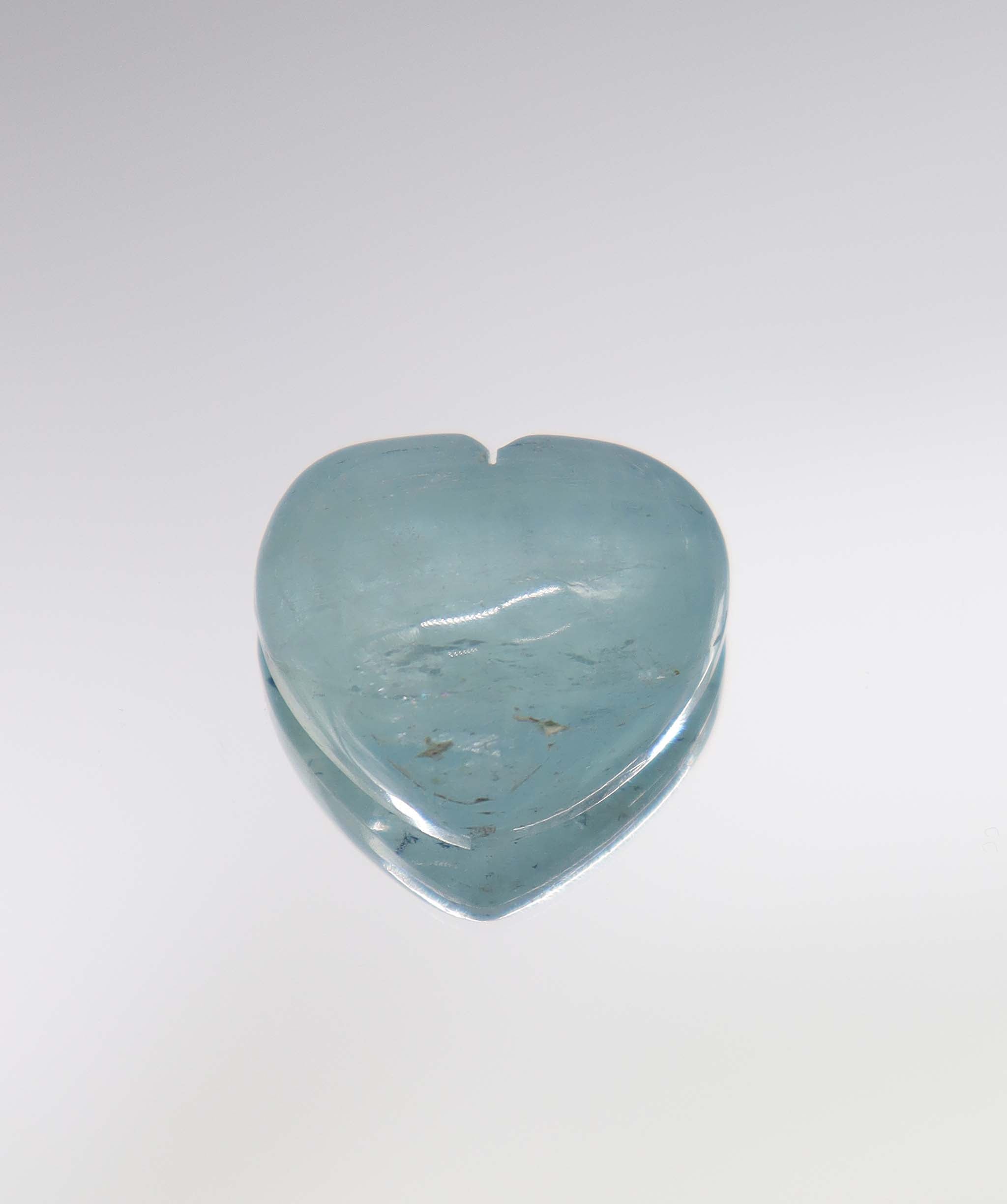 36.32ct Aquamarine Heart Cabochon single DXBCS1250