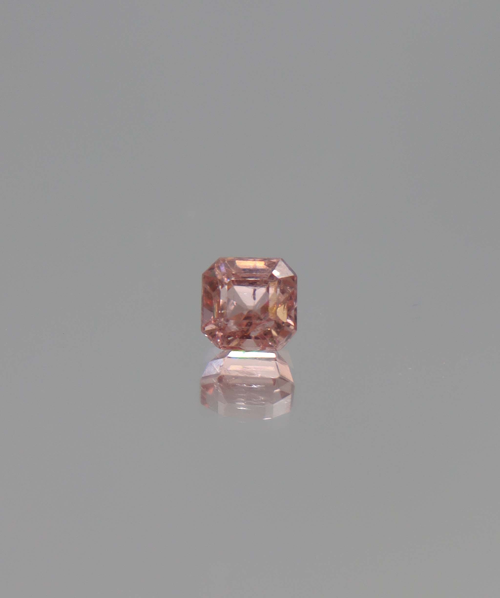 1.35ct Golden Peach Tourmaline Asscher DXBCS1361