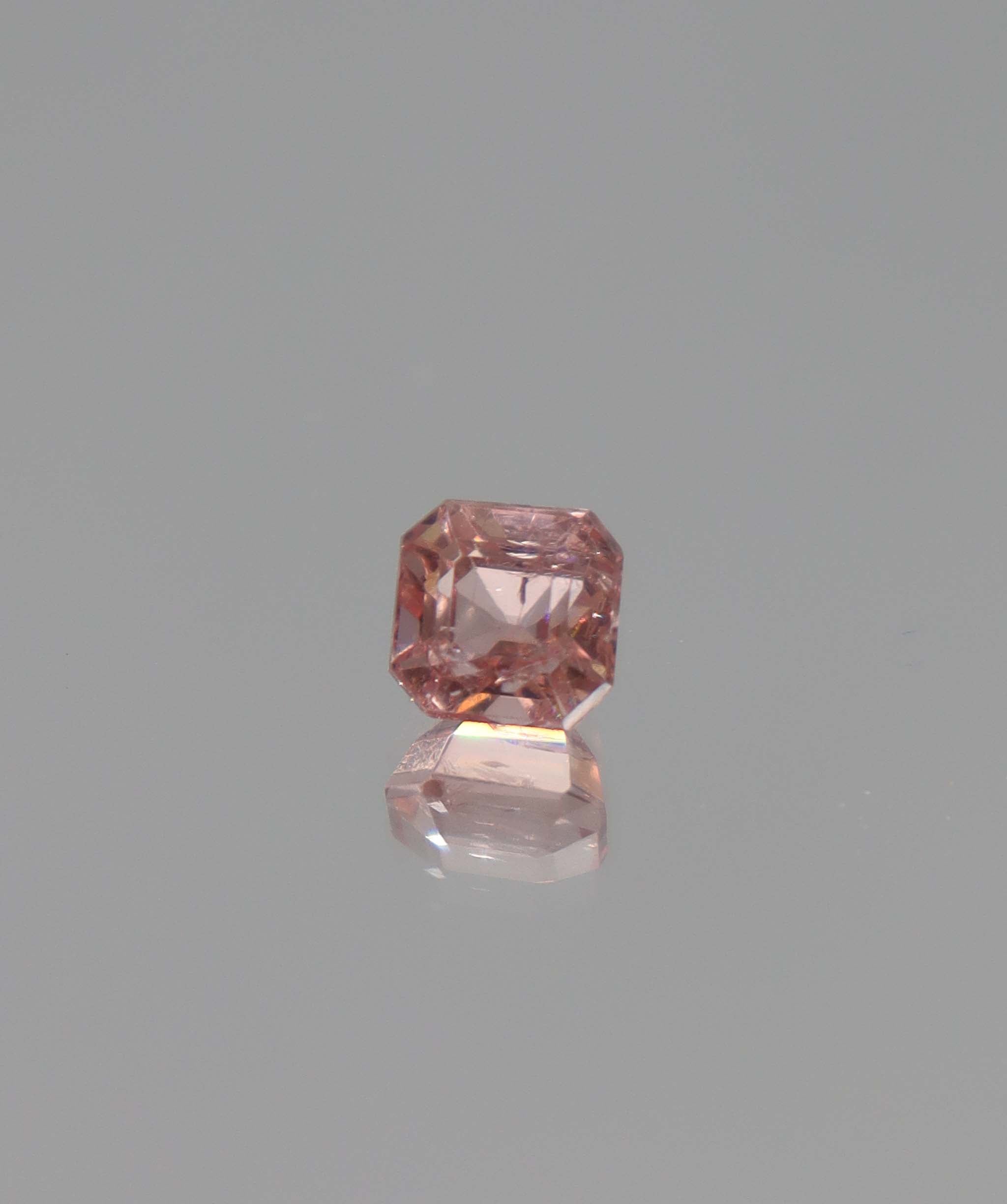 1.35ct Golden Peach Tourmaline Asscher DXBCS1361