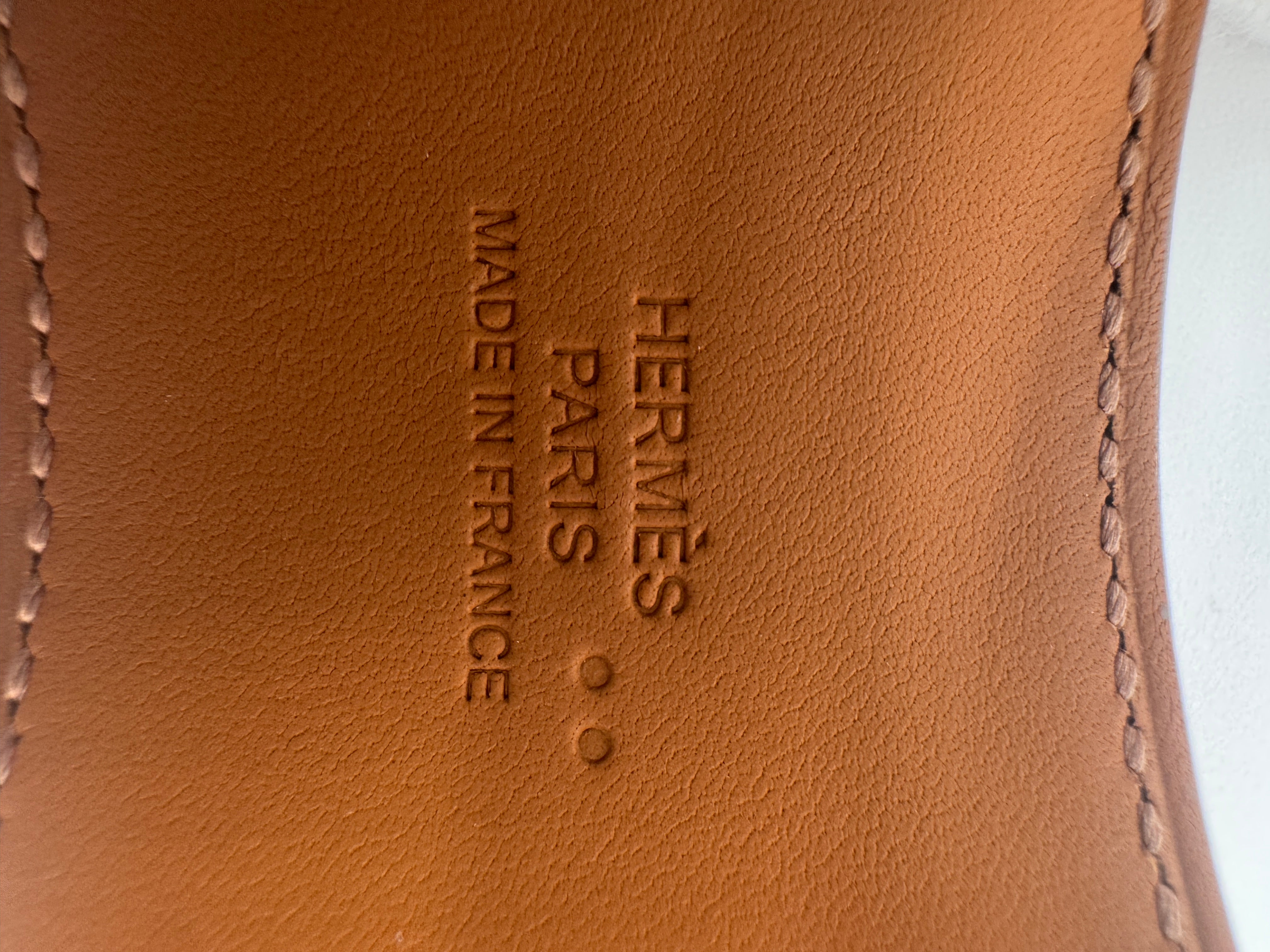Hermès Collier de Chien Bracelet Himalaya Crocodile Blanc Palladium Hardware