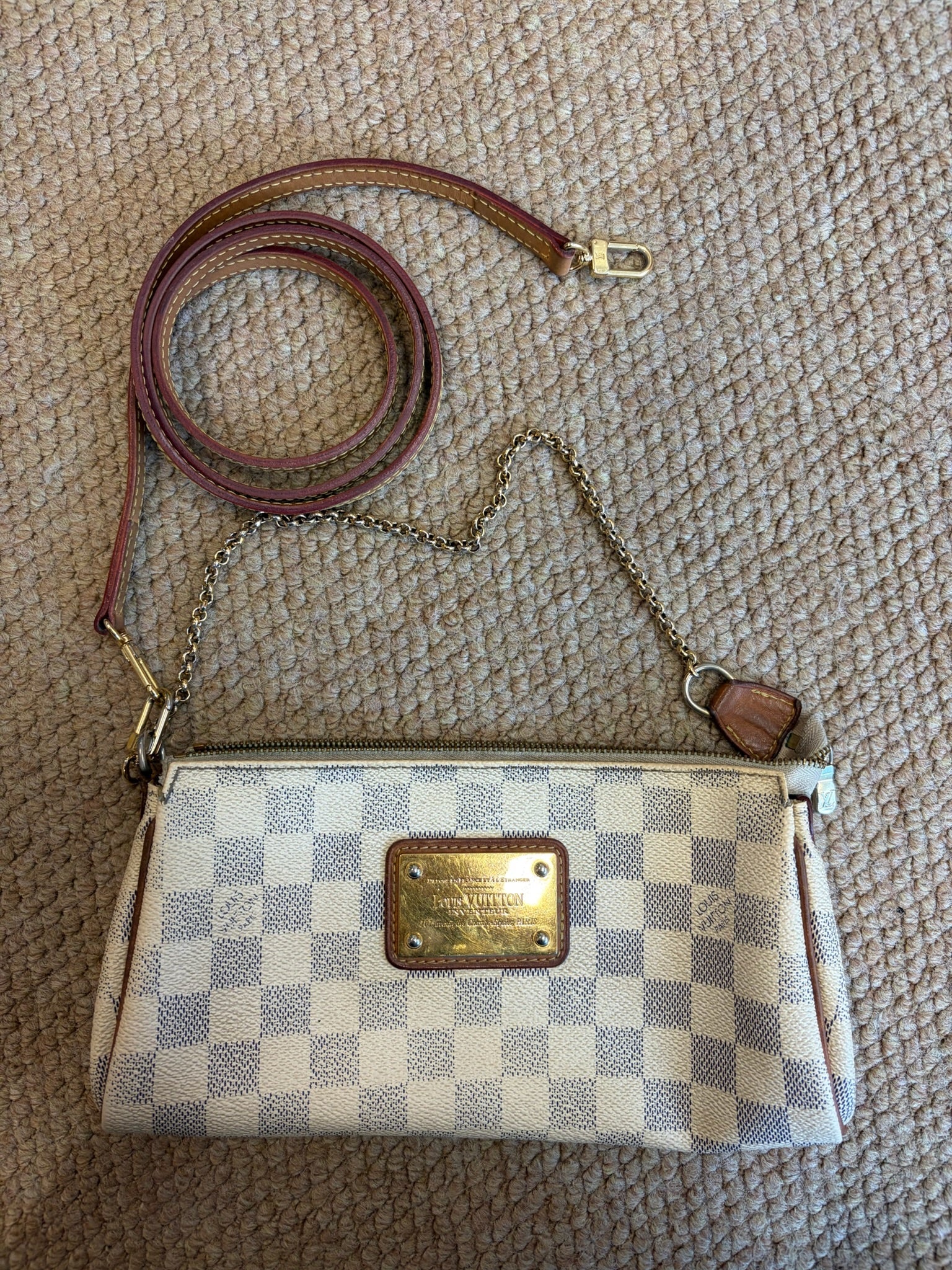 Louis Vuitton Damier Azur Small Handbag